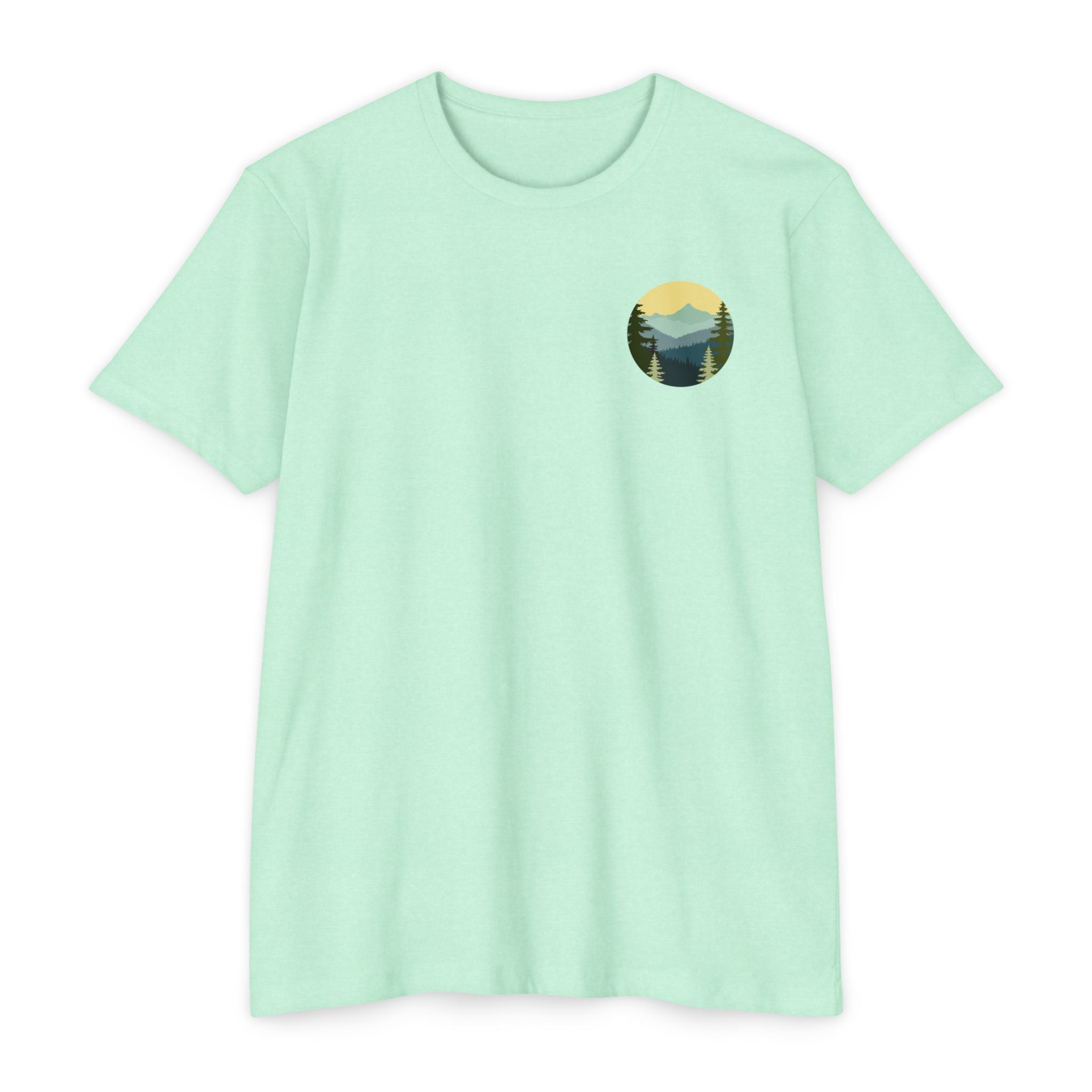 Pacific Northwest Retro Layered Mountains T-Shirt