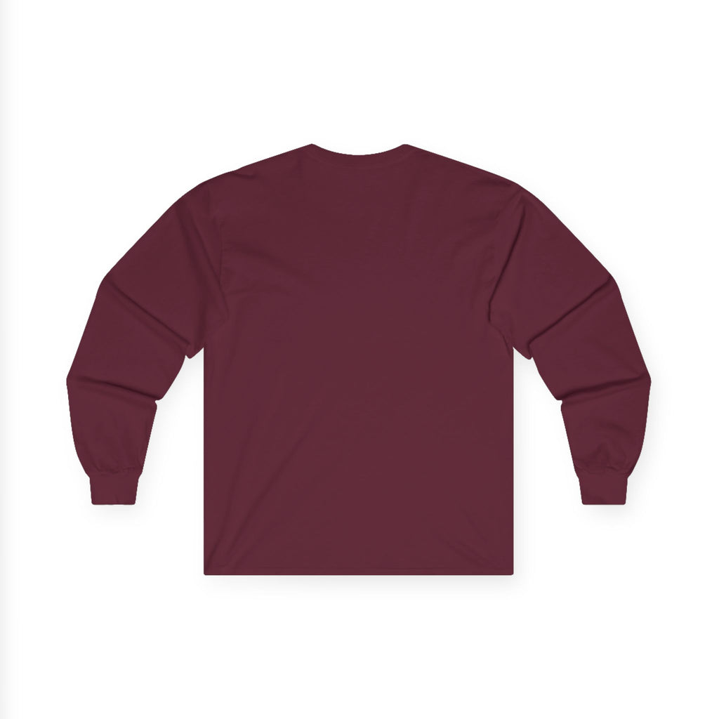 Alien Lumberjack Long Sleeve Tee — Forest UFO Graphic
