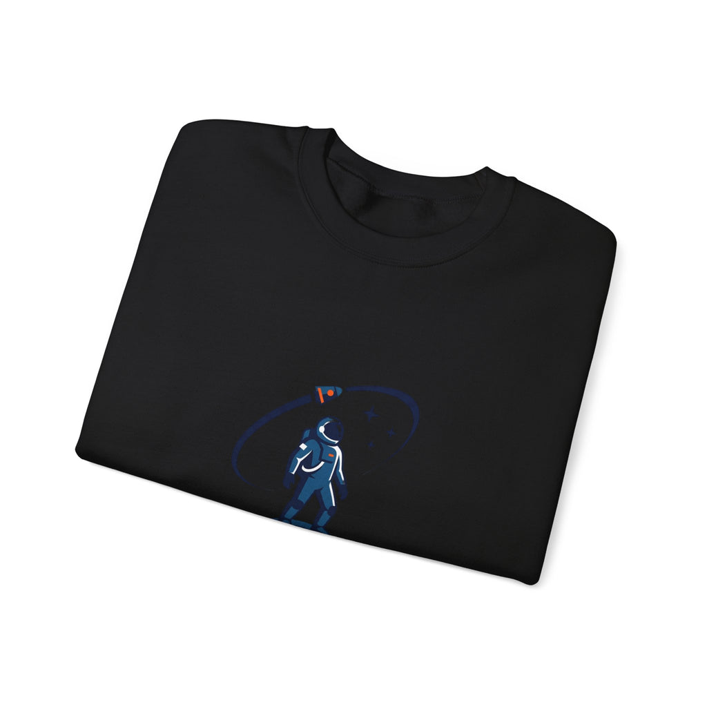 Cosmic Problem Solver Crewneck, Space Astronaut Mission Patch, science nerd
