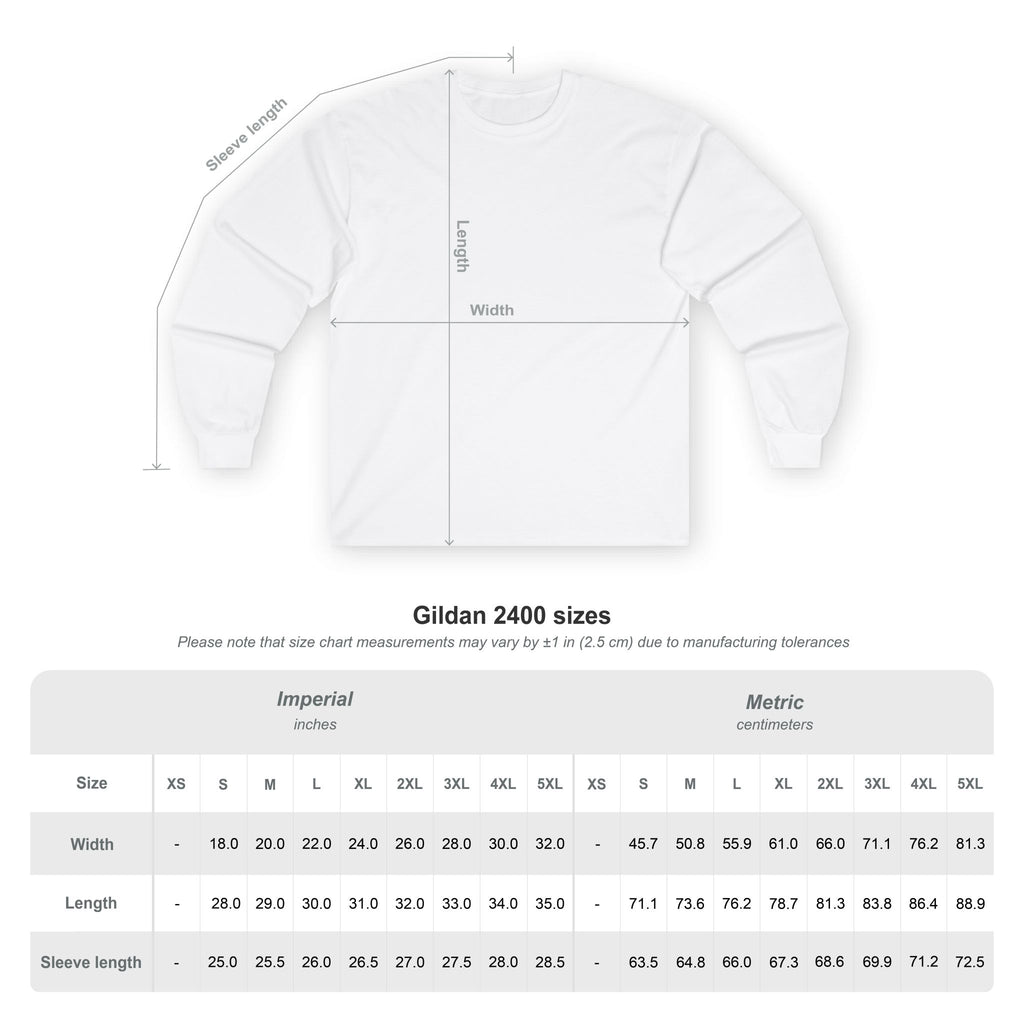 Alien Lumberjack Long Sleeve Tee — Forest UFO Graphic
