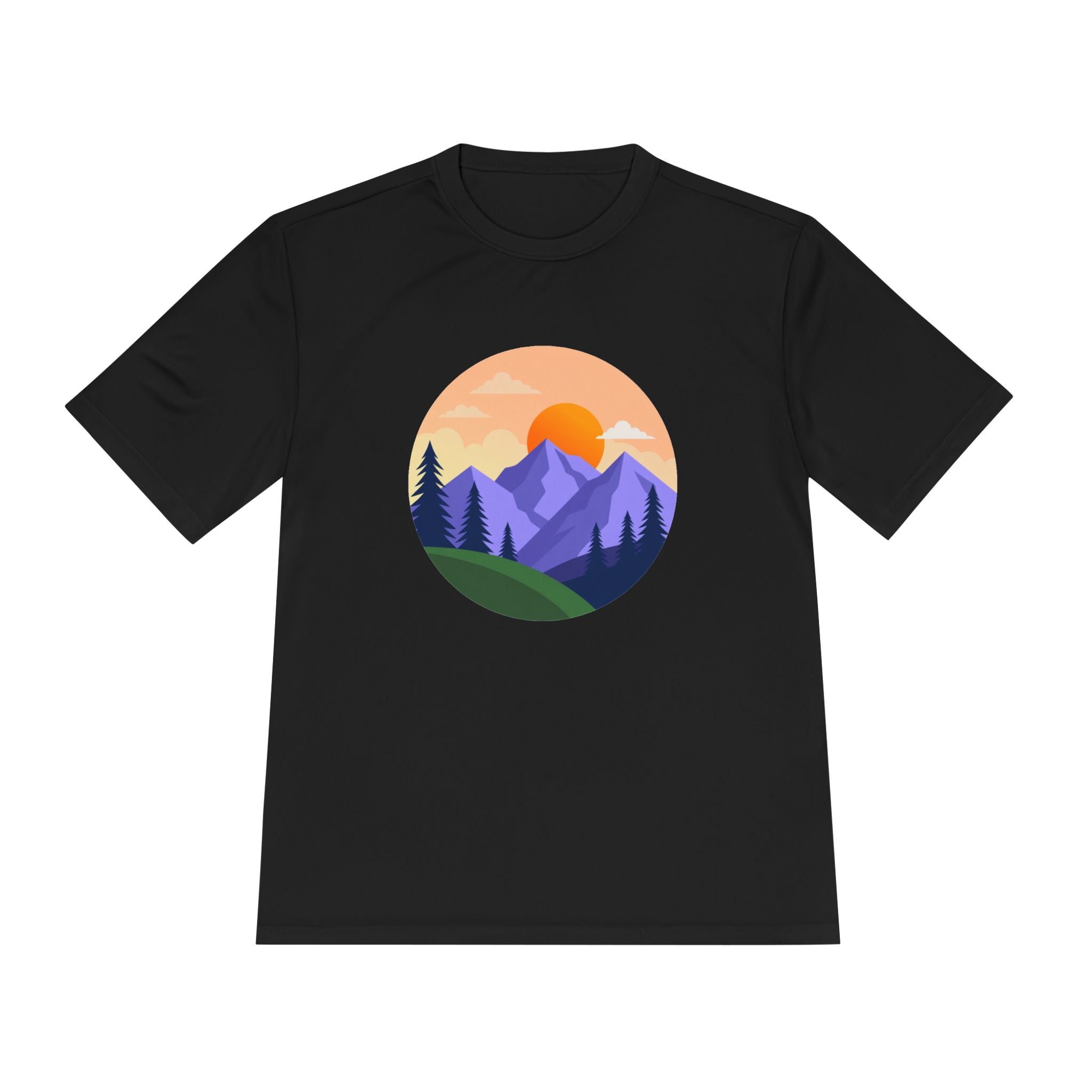 Retro PNW Tee — Colorful Pacific Northwest Graphic Shirt