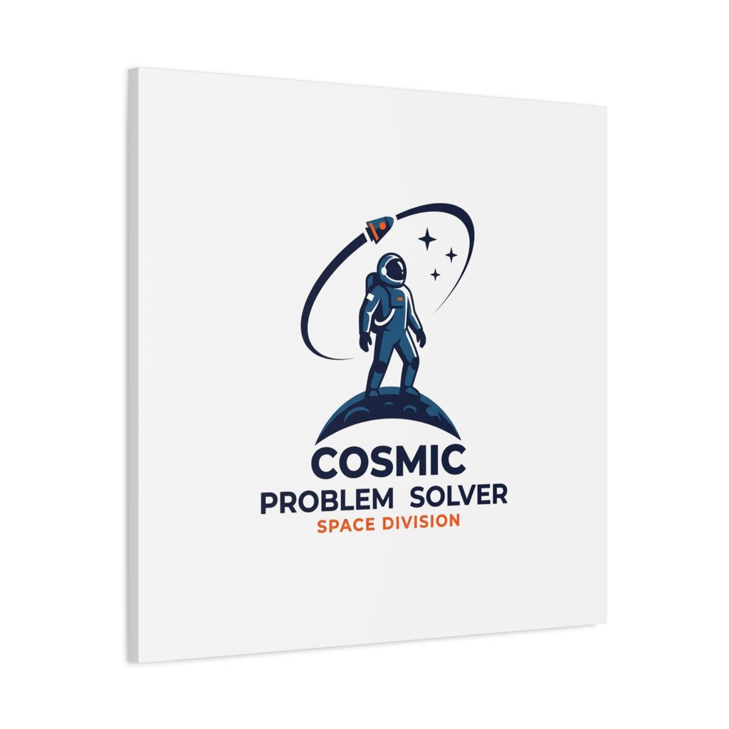 Cosmic Problem Solver Canvas | Space, Astronaut, Mission Patch