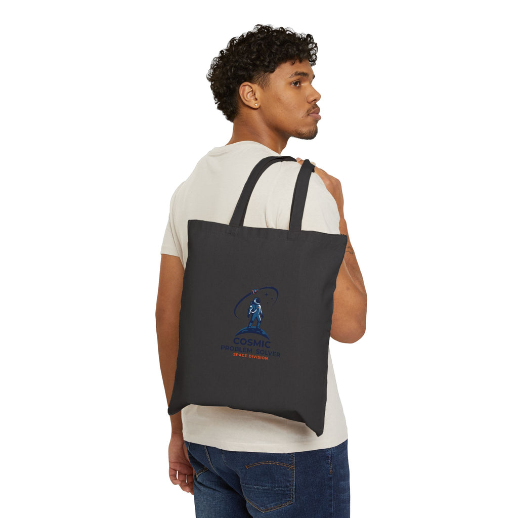 Cosmic Problem Solver Tote | mission patch, astronaut science nerd