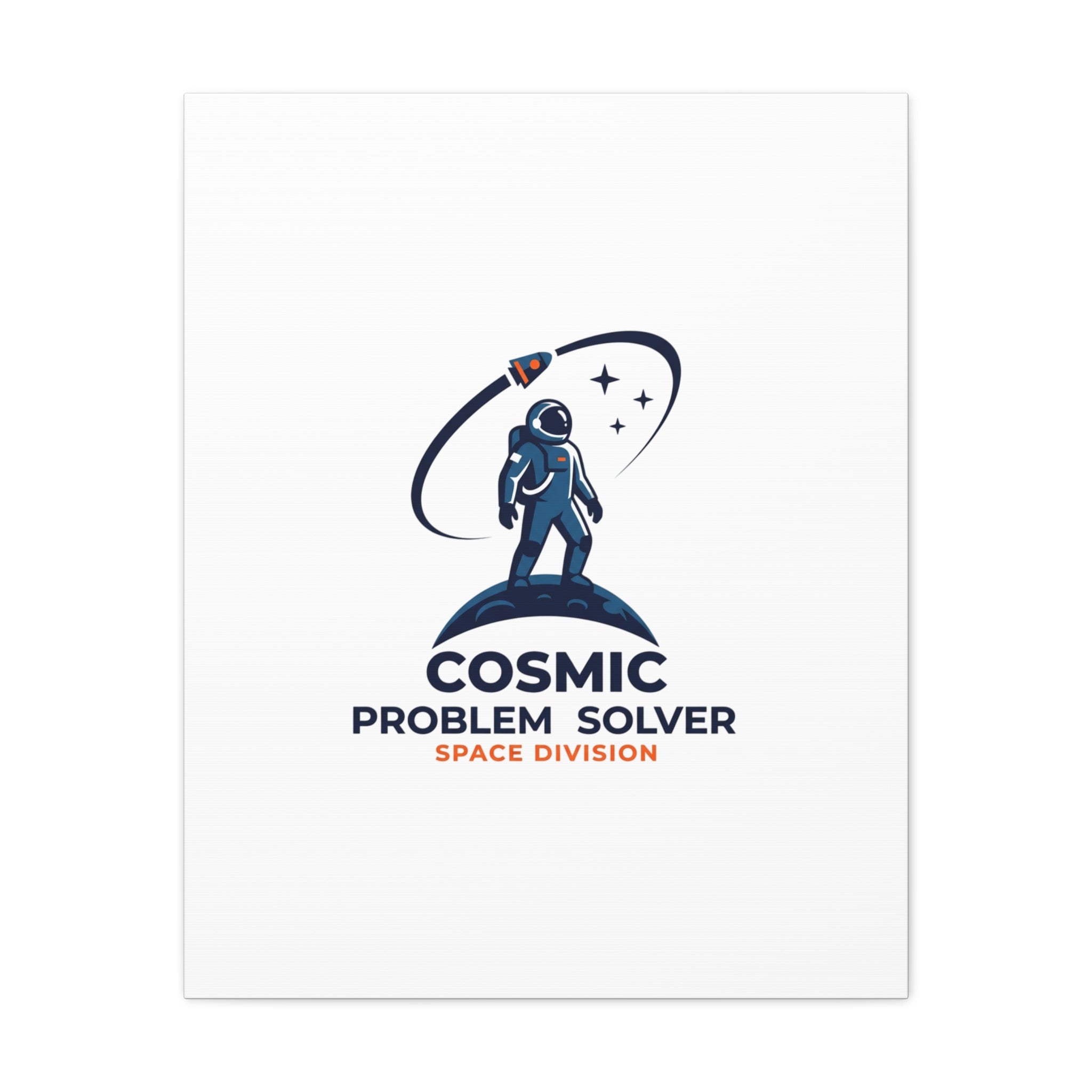 Cosmic Problem Solver Canvas | Space, Astronaut, Mission Patch