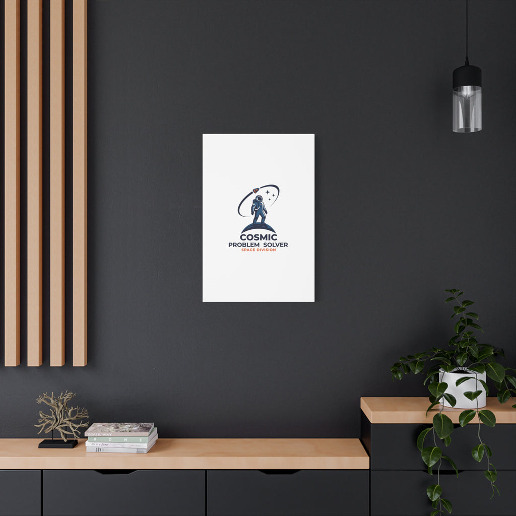 Cosmic Problem Solver Canvas | Space, Astronaut, Mission Patch