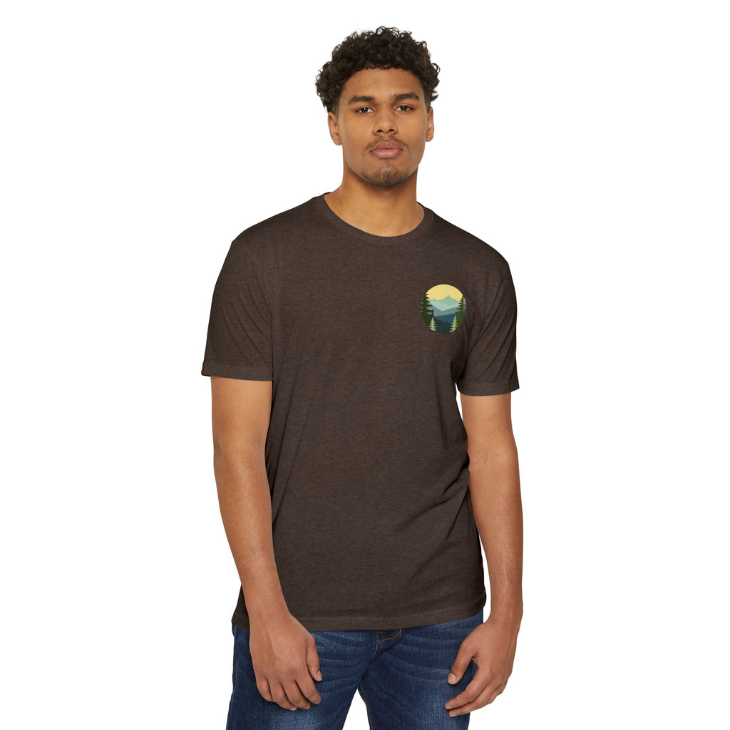 Pacific Northwest Retro Layered Mountains T-Shirt