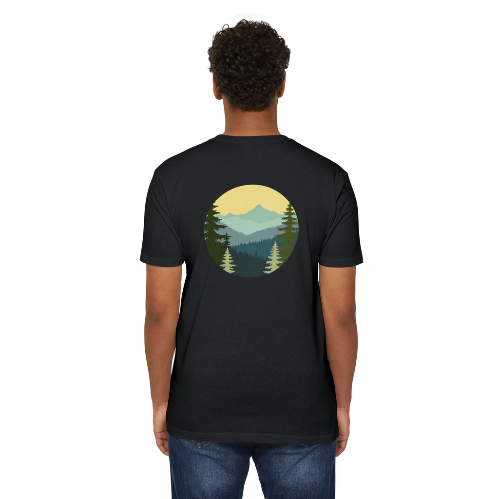 Pacific Northwest Retro Layered Mountains T-Shirt
