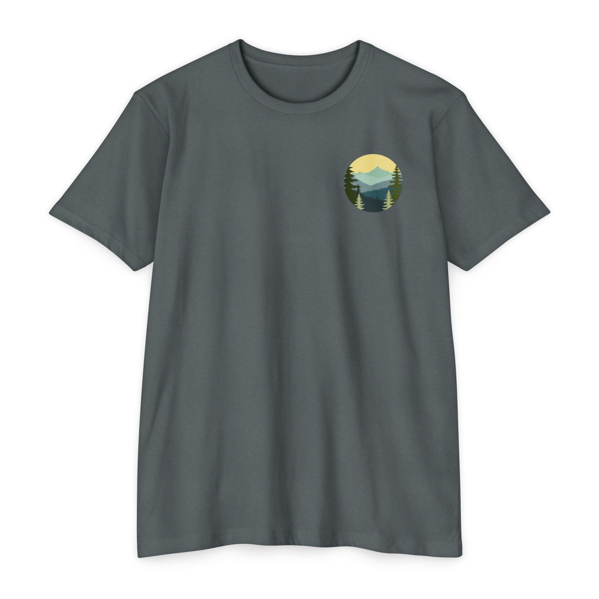 Pacific Northwest Retro Layered Mountains T-Shirt