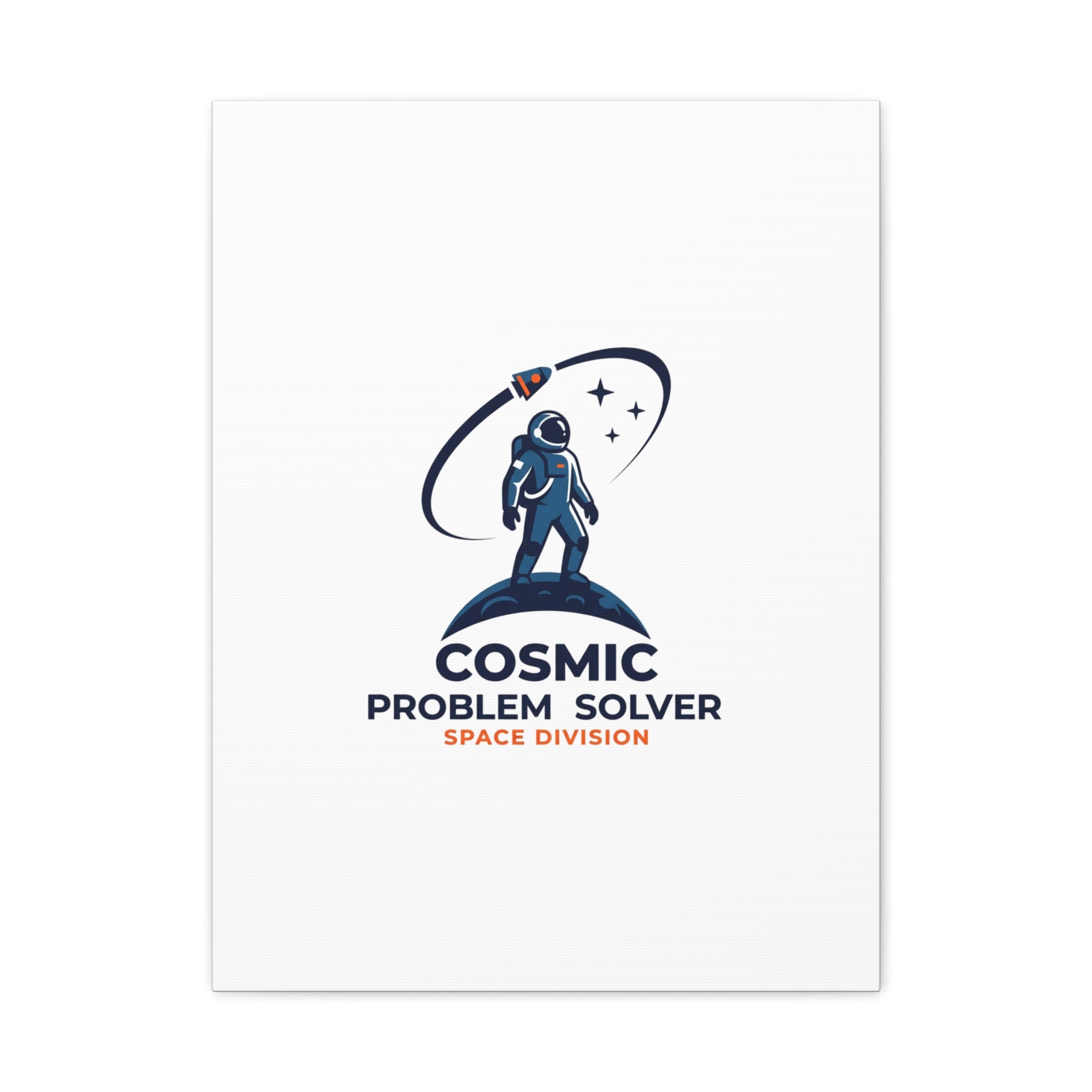 Cosmic Problem Solver Canvas | Space, Astronaut, Mission Patch