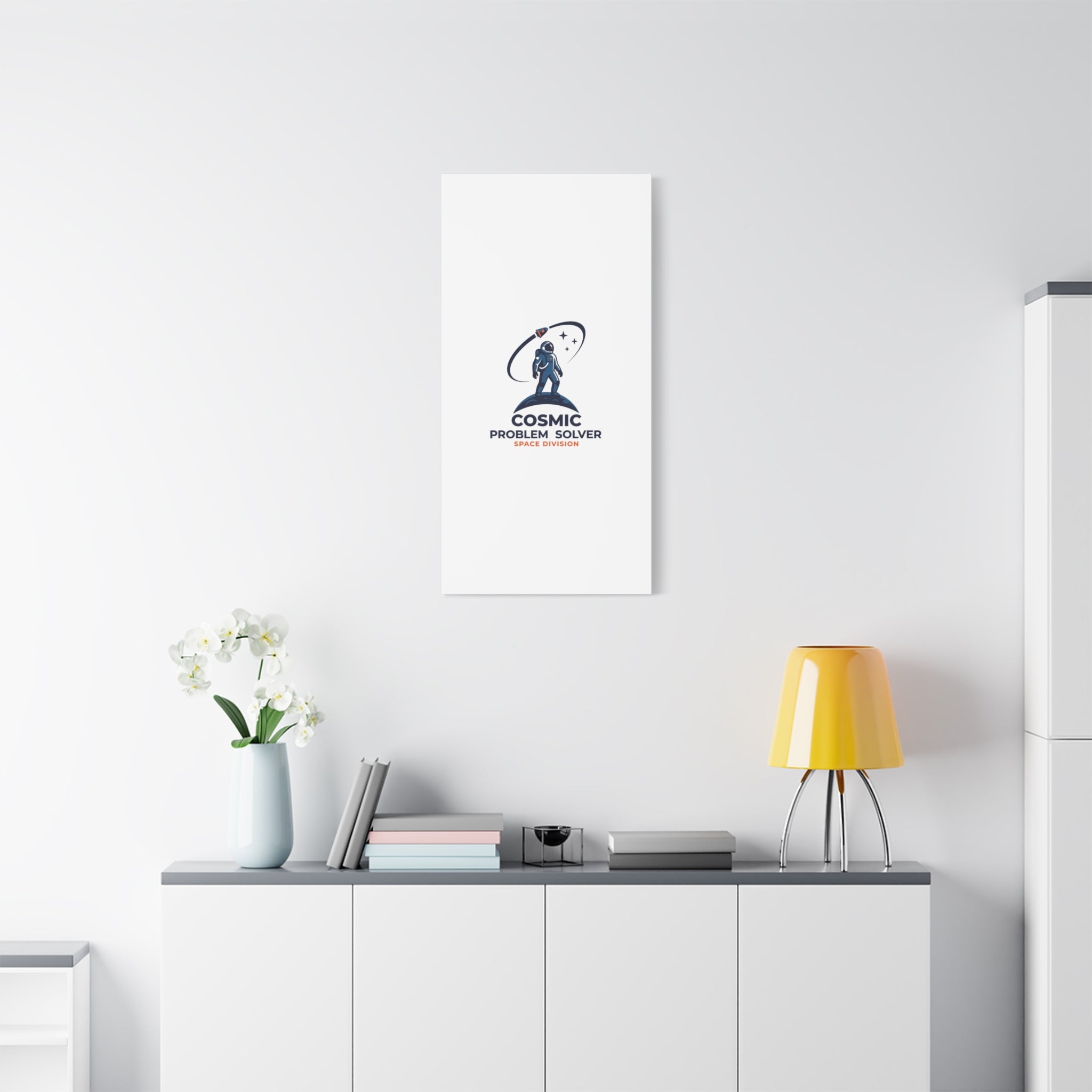 Cosmic Problem Solver Canvas | Space, Astronaut, Mission Patch