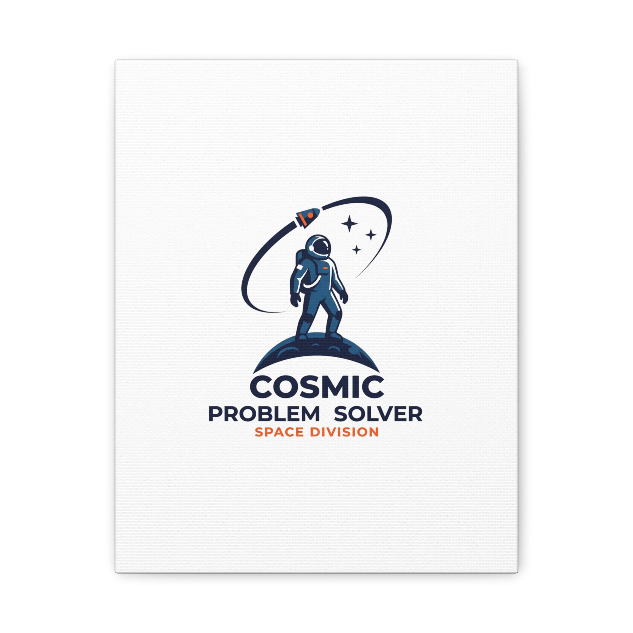 Cosmic Problem Solver Canvas | Space, Astronaut, Mission Patch