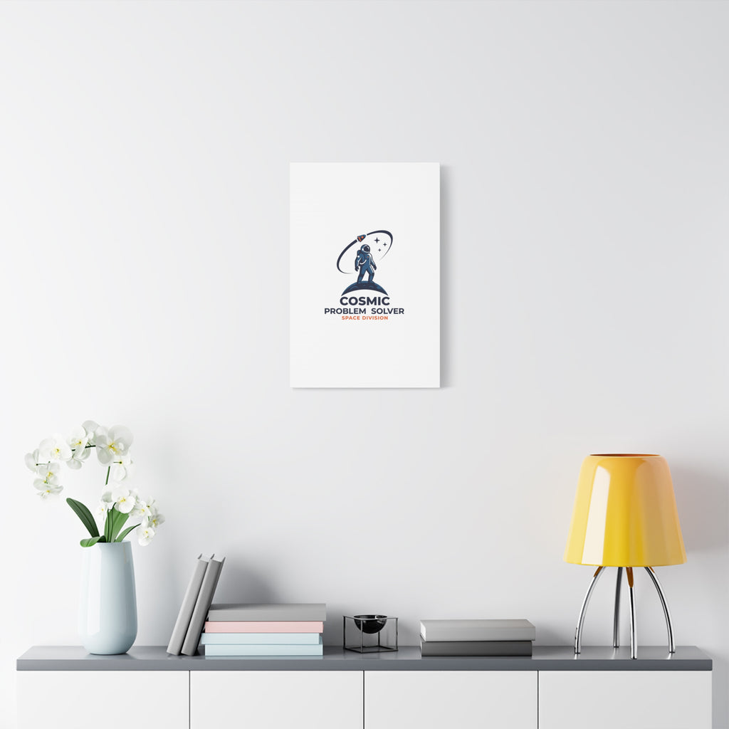 Cosmic Problem Solver Canvas | Space, Astronaut, Mission Patch