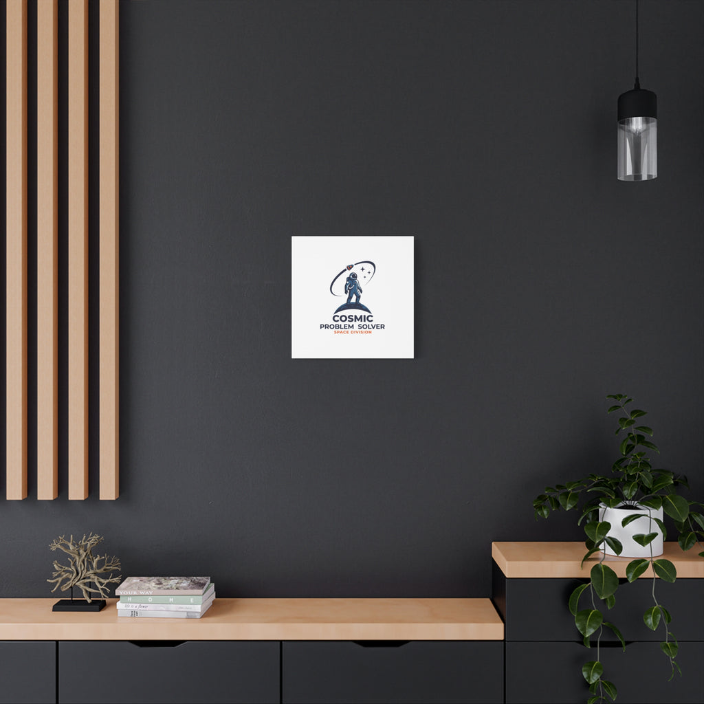 Cosmic Problem Solver Canvas | Space, Astronaut, Mission Patch