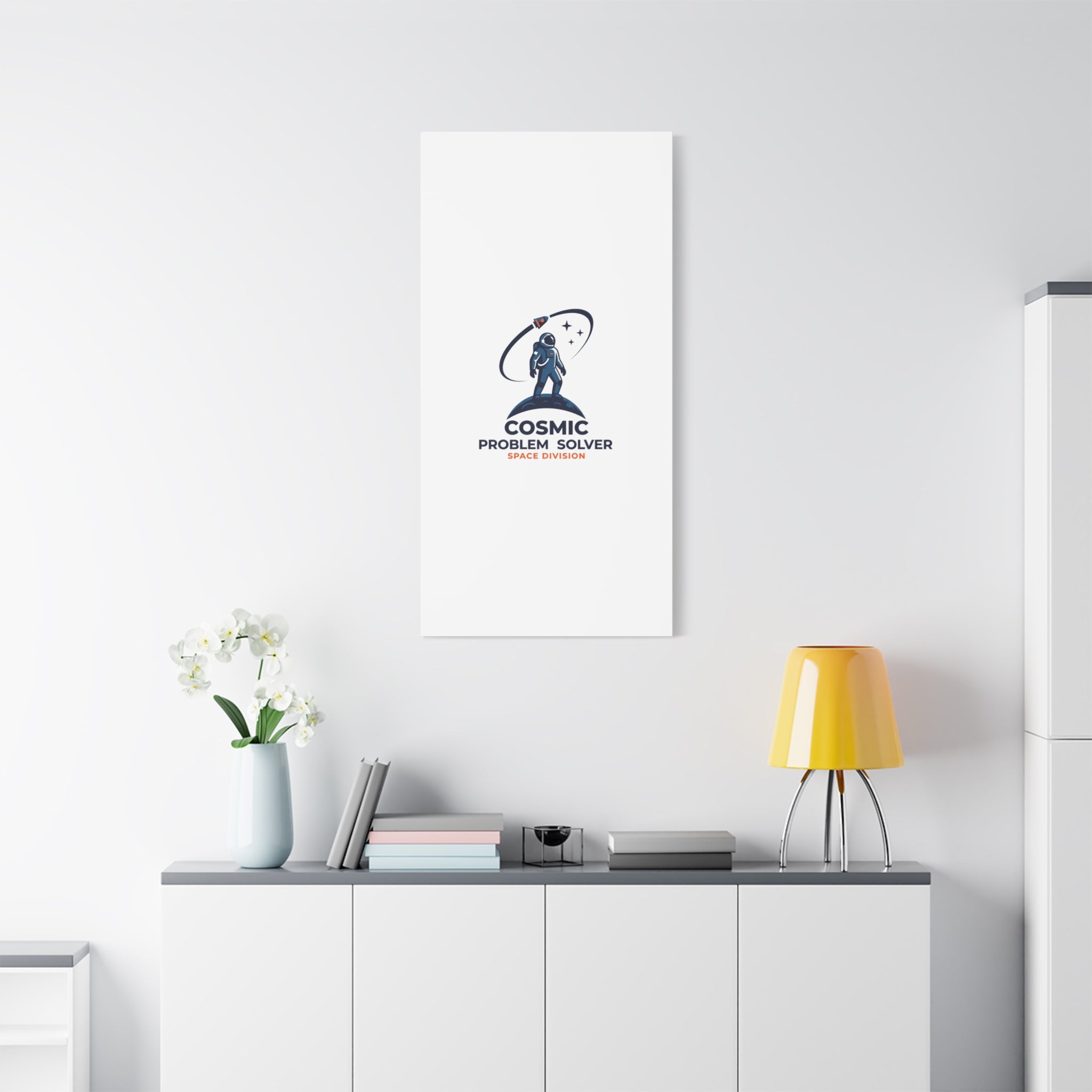 Cosmic Problem Solver Canvas | Space, Astronaut, Mission Patch