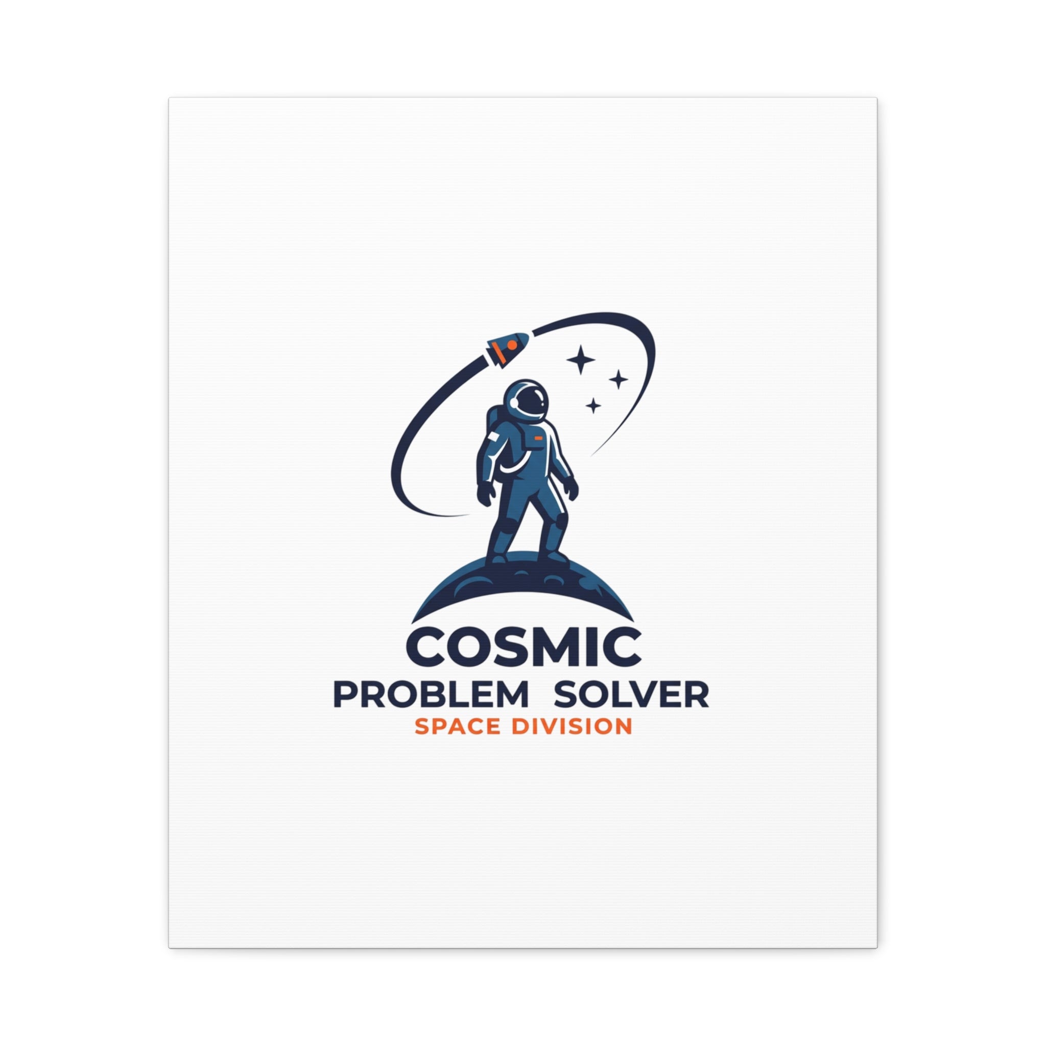 Cosmic Problem Solver Canvas | Space, Astronaut, Mission Patch