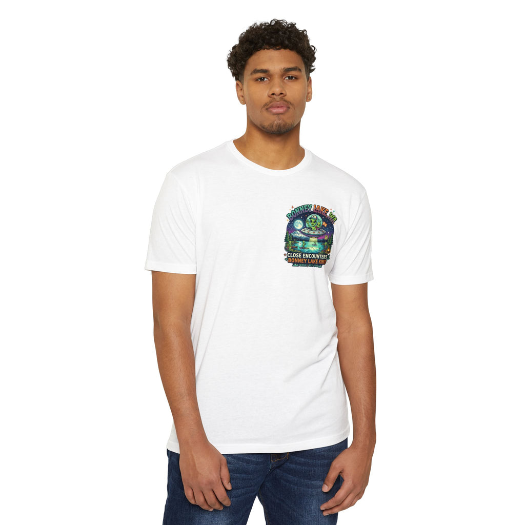 Bonney Lake WA UFO T-Shirt — "Close Encounters Bonney Lake Kind" Alien Graphic Tee