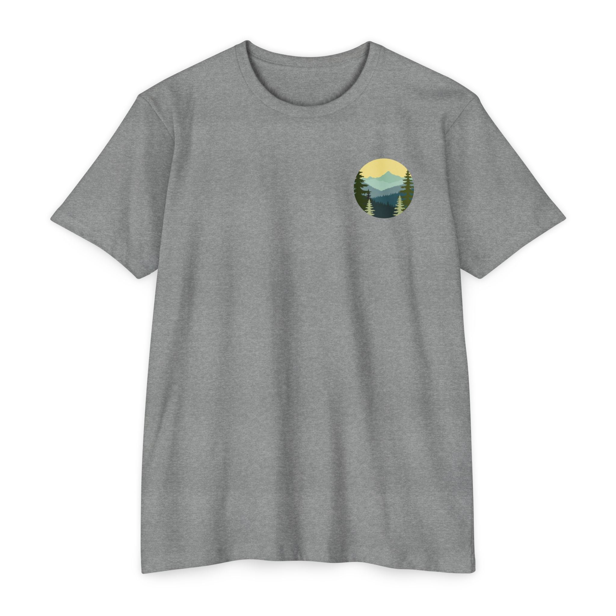Pacific Northwest Retro Layered Mountains T-Shirt