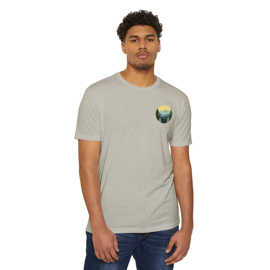 Pacific Northwest Retro Layered Mountains T-Shirt