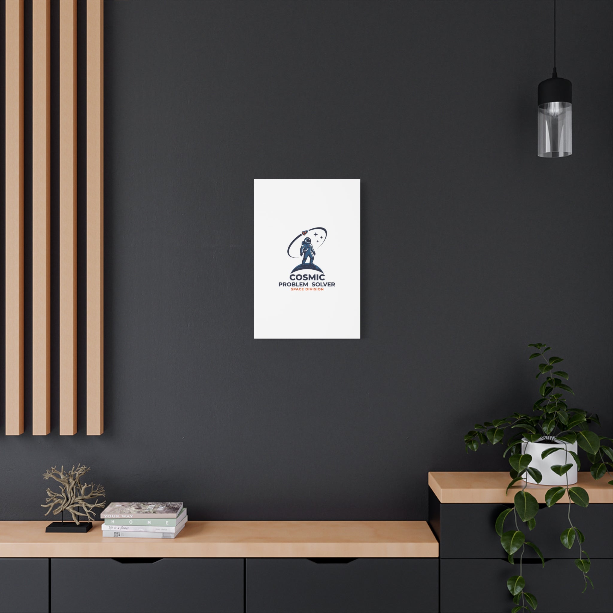Cosmic Problem Solver Canvas | Space, Astronaut, Mission Patch