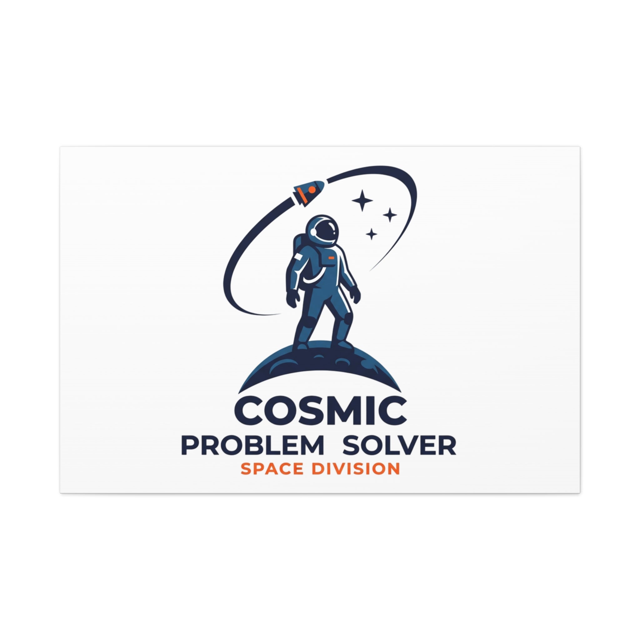 Cosmic Problem Solver Canvas | Space, Astronaut, Mission Patch
