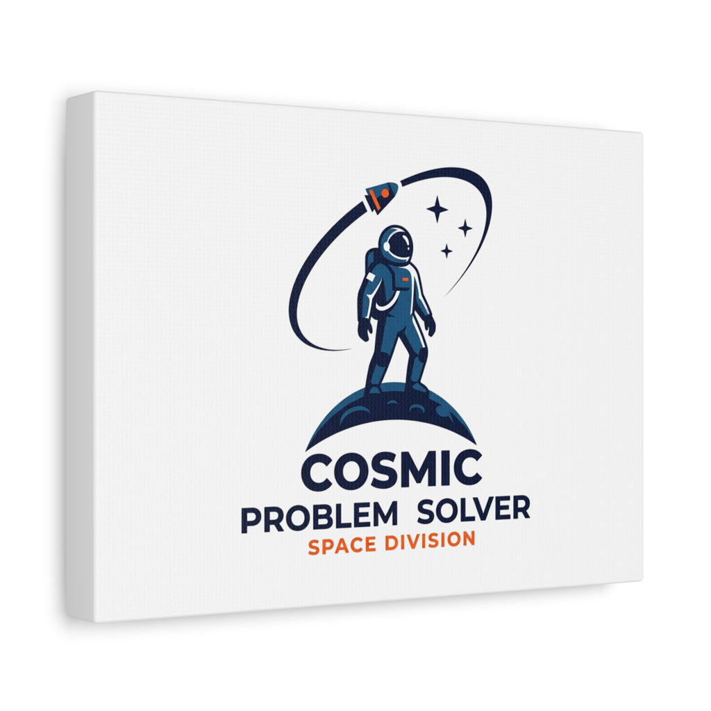 Cosmic Problem Solver Canvas | Space, Astronaut, Mission Patch