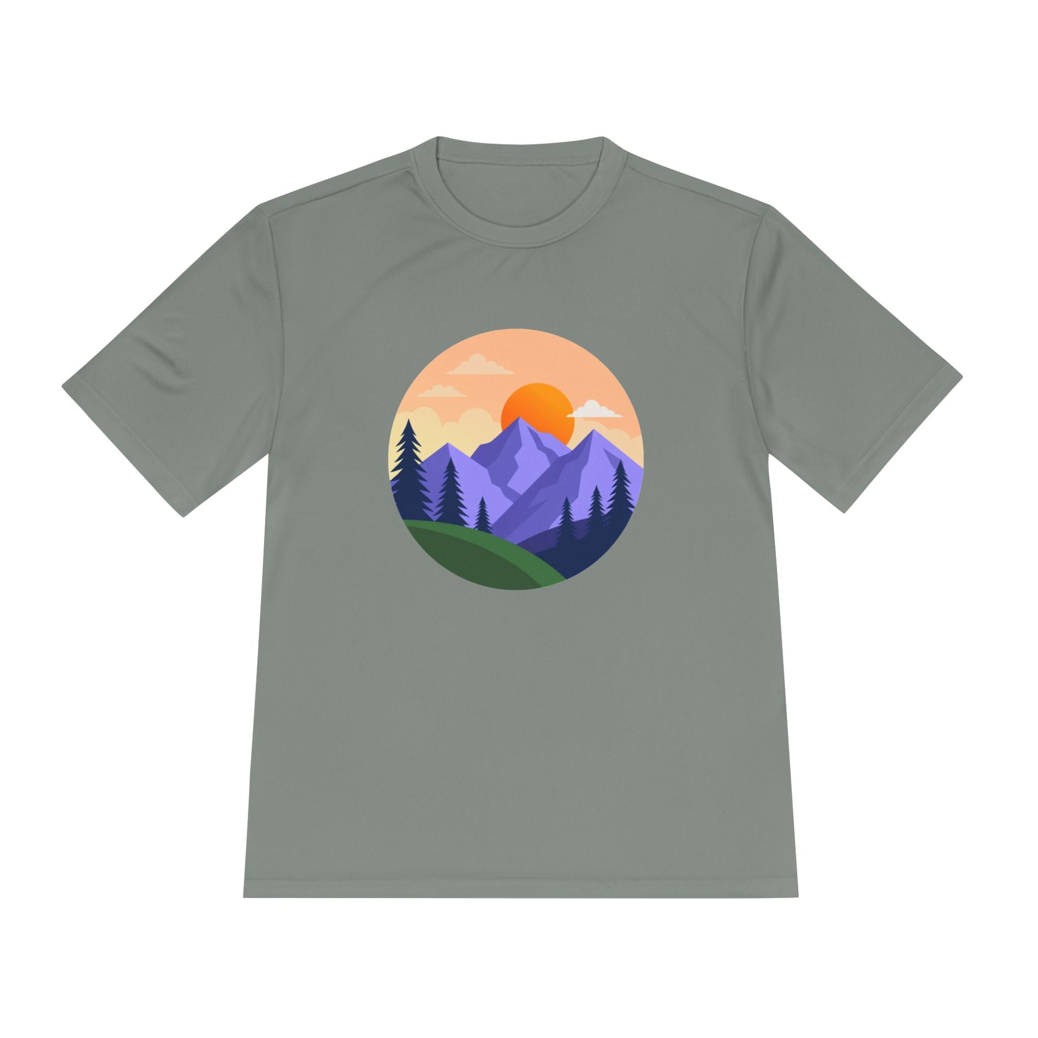 Retro PNW Tee — Colorful Pacific Northwest Graphic Shirt