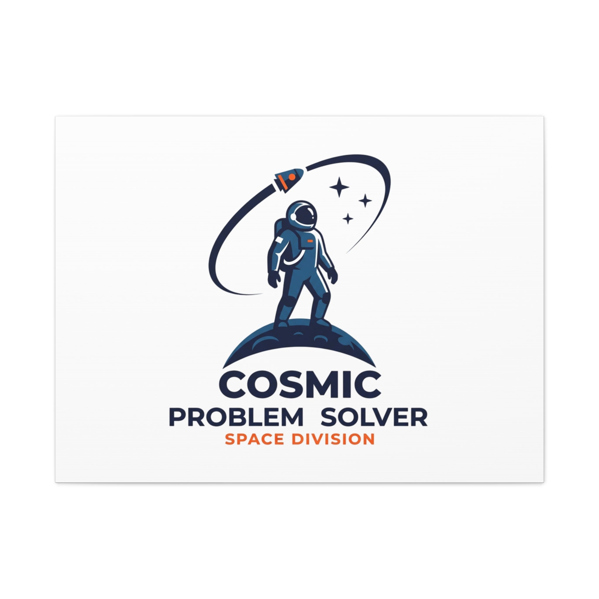 Cosmic Problem Solver Canvas | Space, Astronaut, Mission Patch