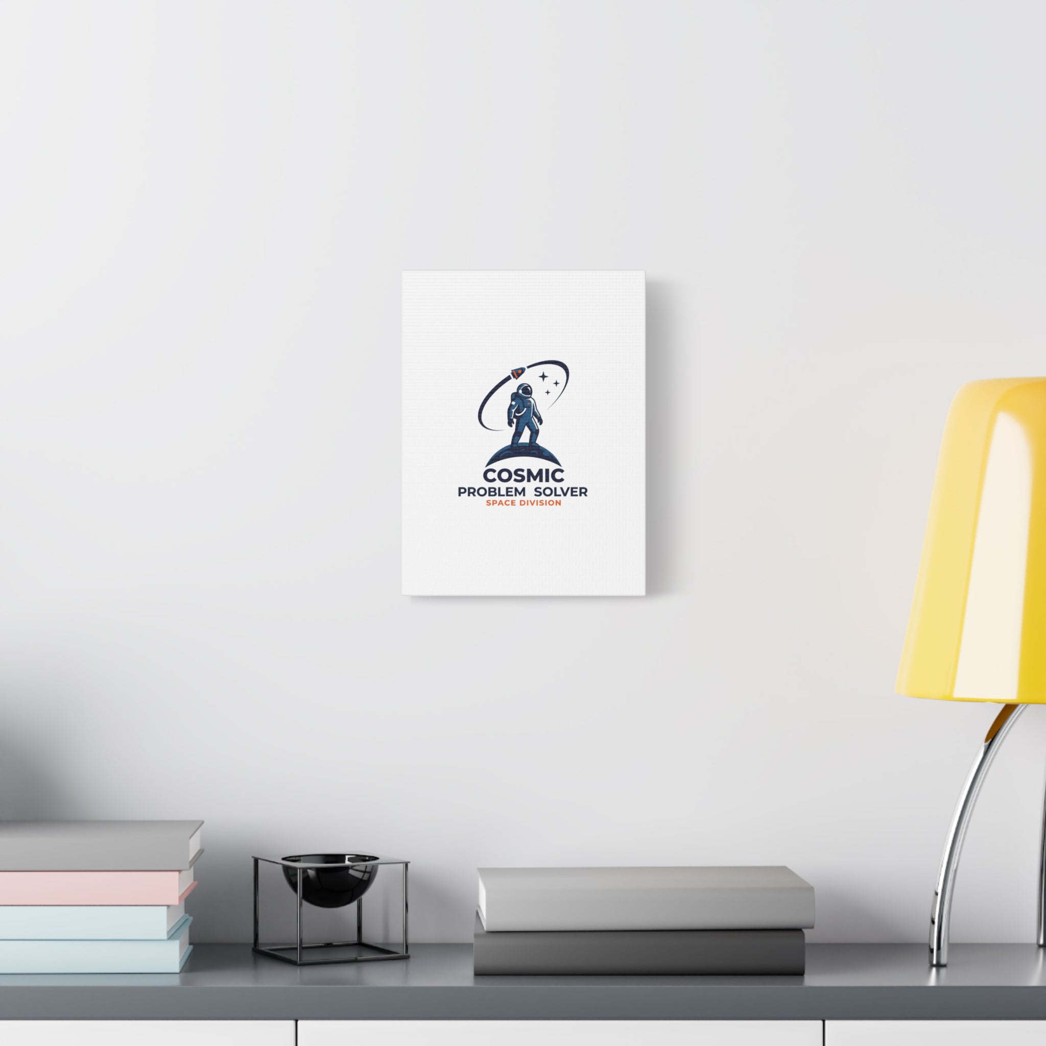 Cosmic Problem Solver Canvas | Space, Astronaut, Mission Patch