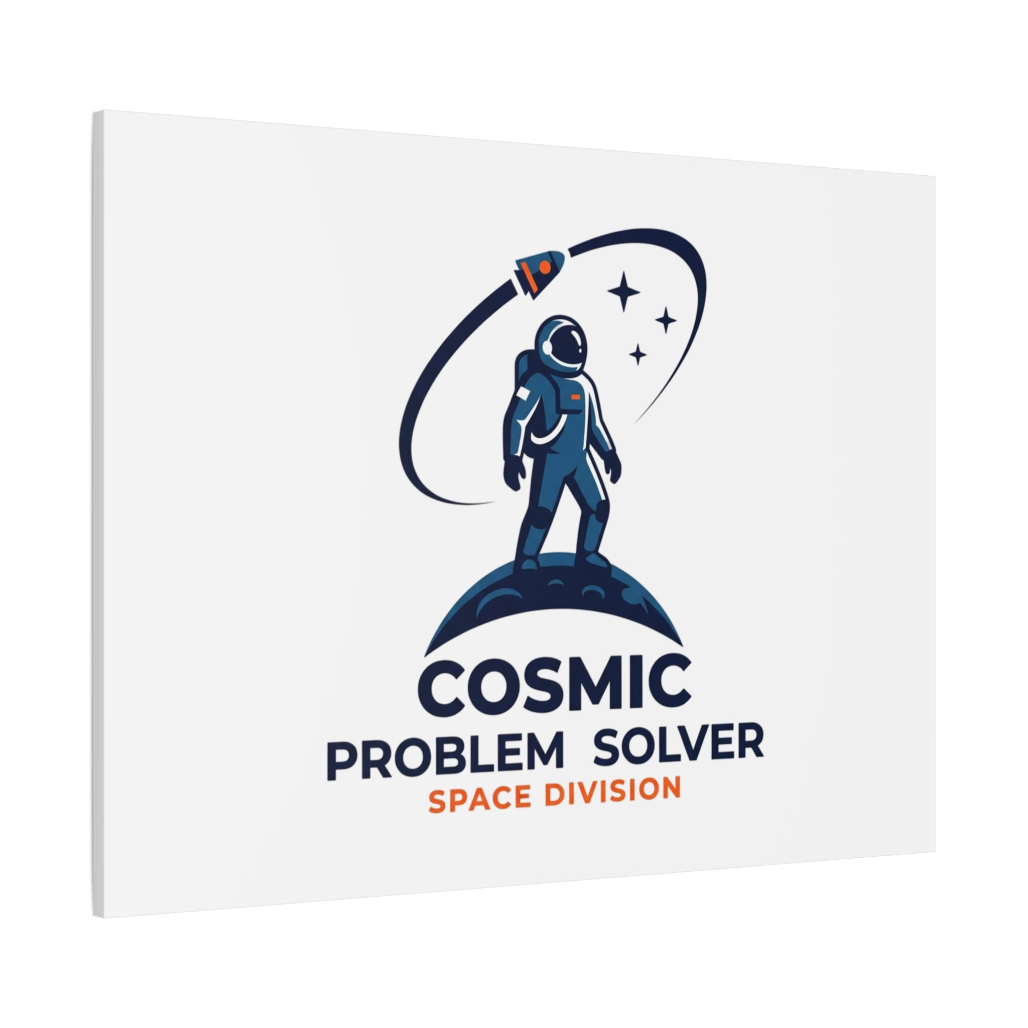 Cosmic Problem Solver Canvas | Space, Astronaut, Mission Patch