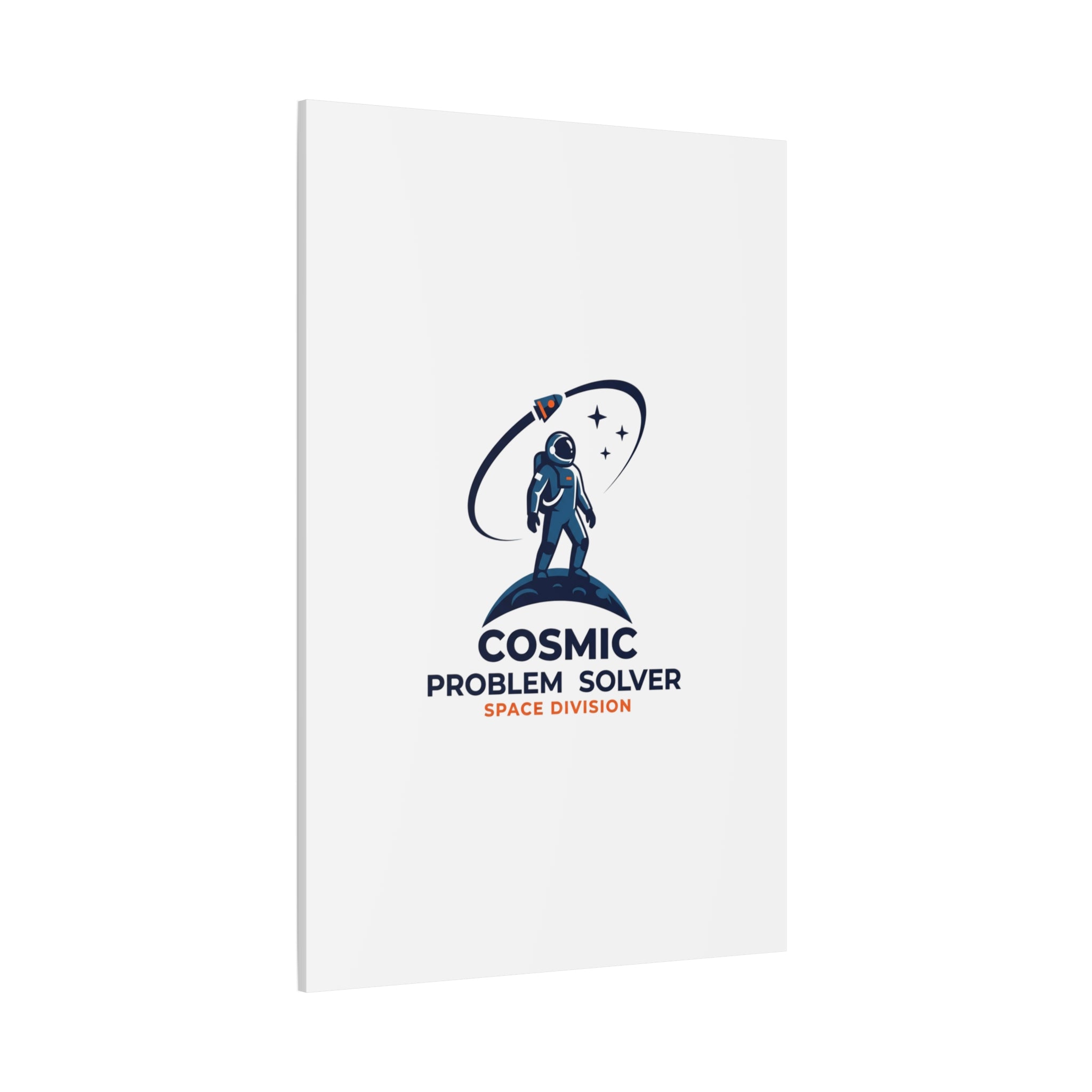 Cosmic Problem Solver Canvas | Space, Astronaut, Mission Patch