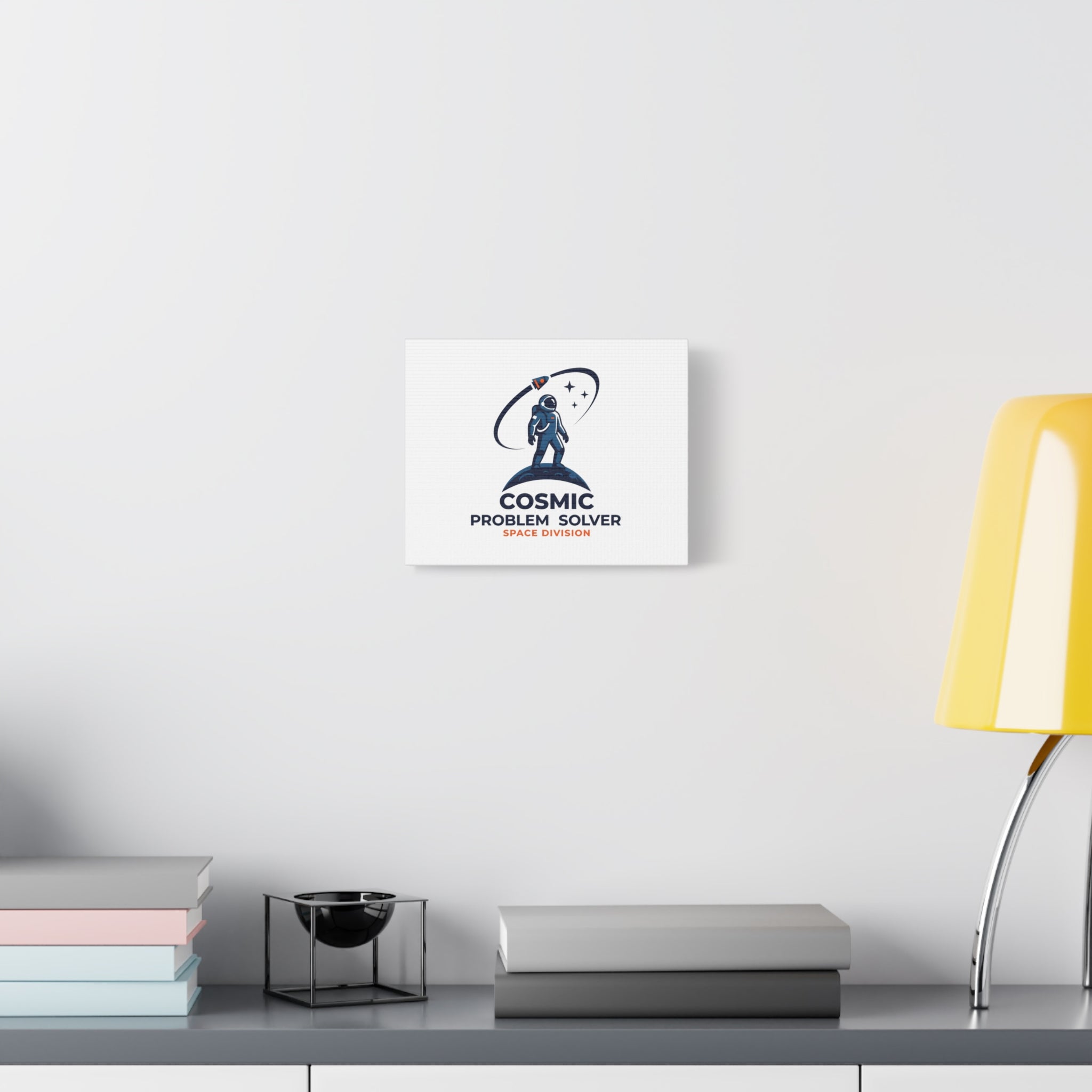 Cosmic Problem Solver Canvas | Space, Astronaut, Mission Patch