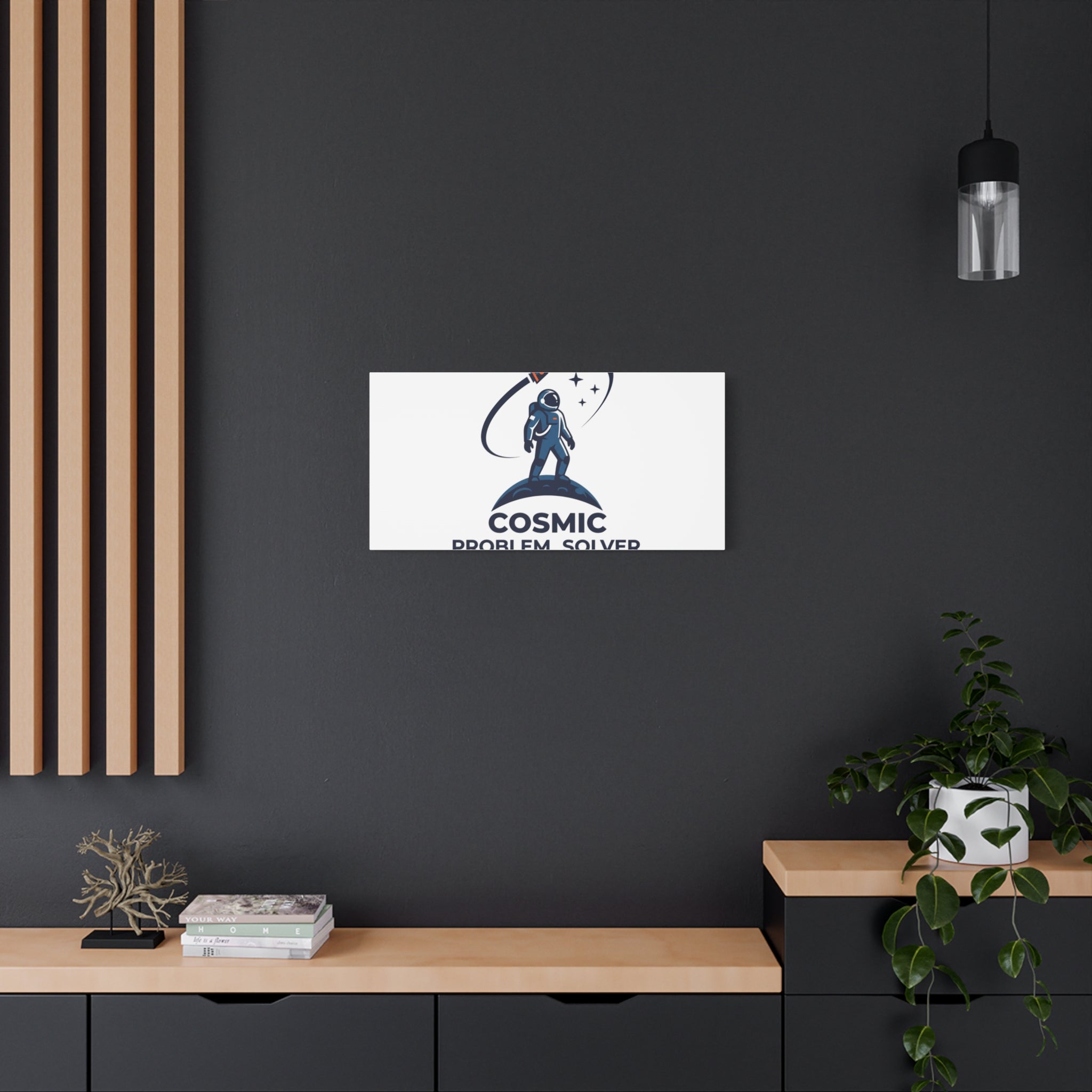 Cosmic Problem Solver Canvas | Space, Astronaut, Mission Patch