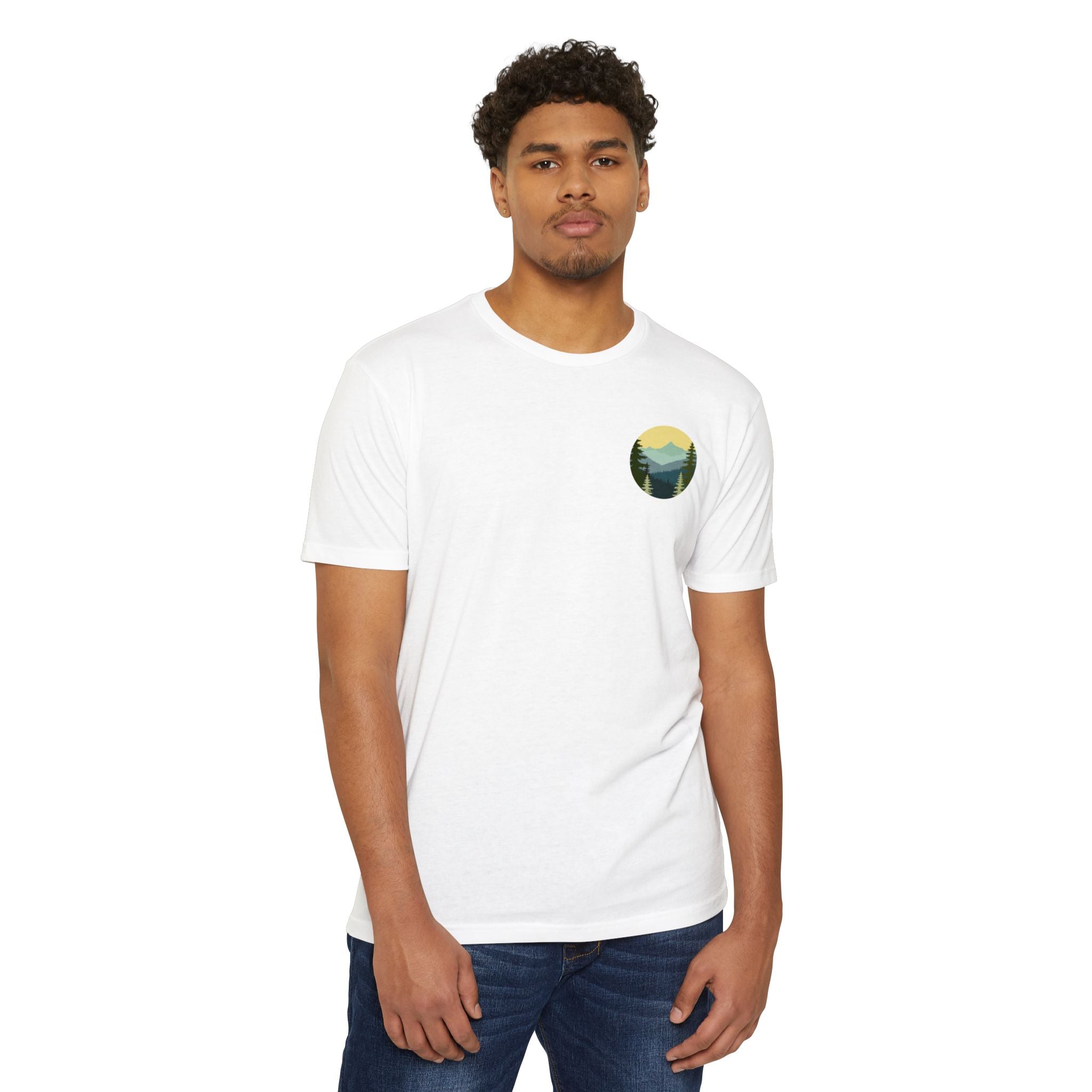 Pacific Northwest Retro Layered Mountains T-Shirt