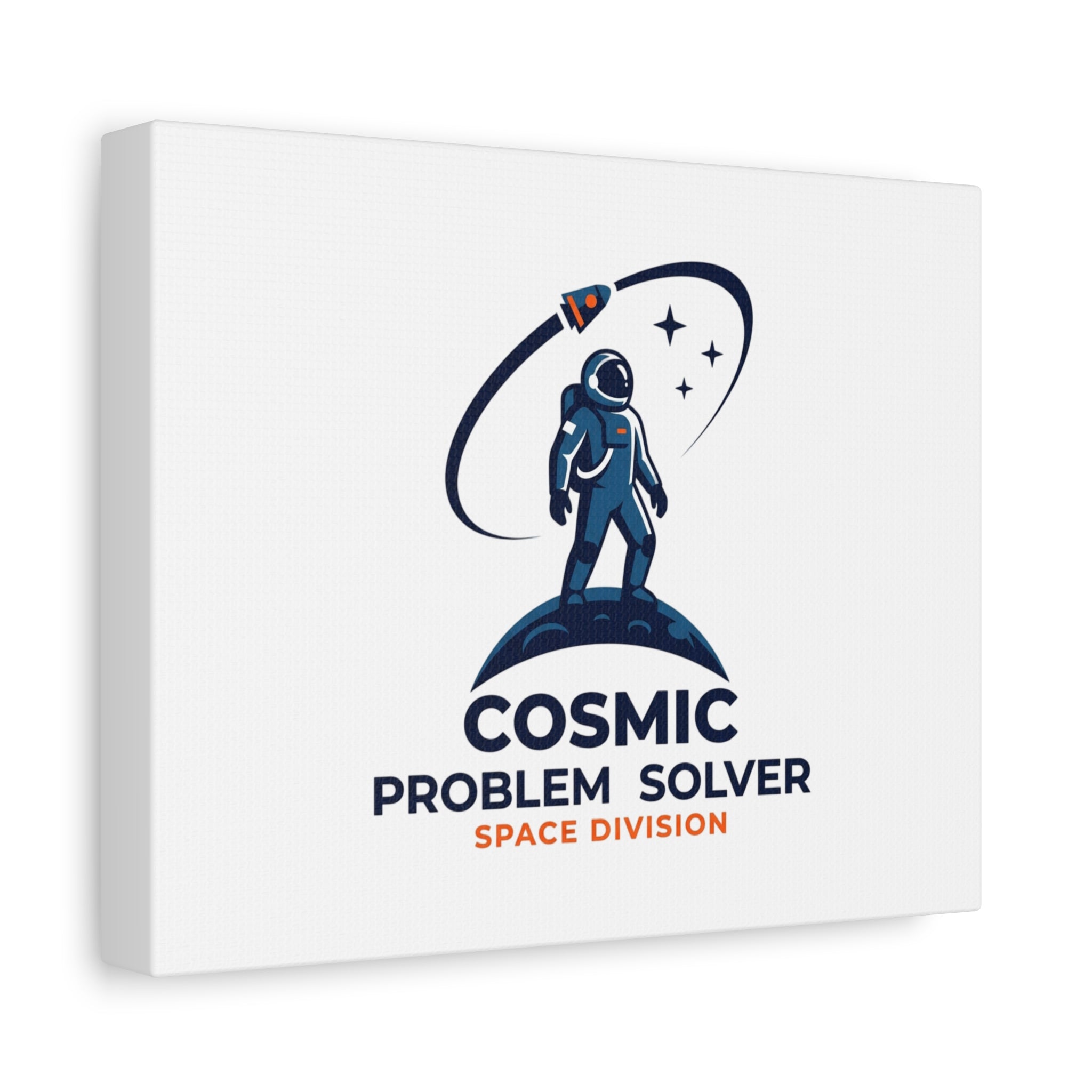 Cosmic Problem Solver Canvas | Space, Astronaut, Mission Patch