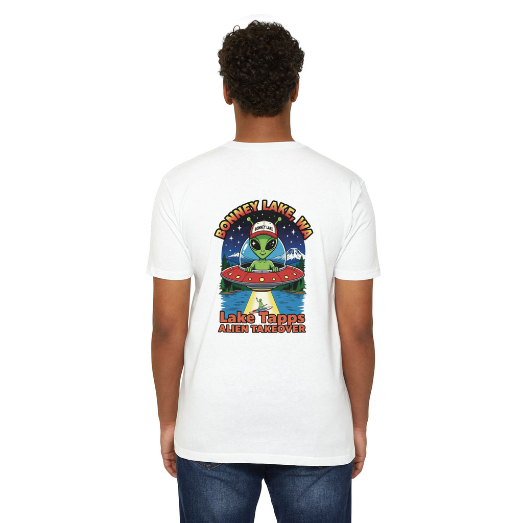 Lake Tapps Alien T-Shirt — 'Bonney Lake, WA' Lake Tapps Alien Takeover Graphic Tee