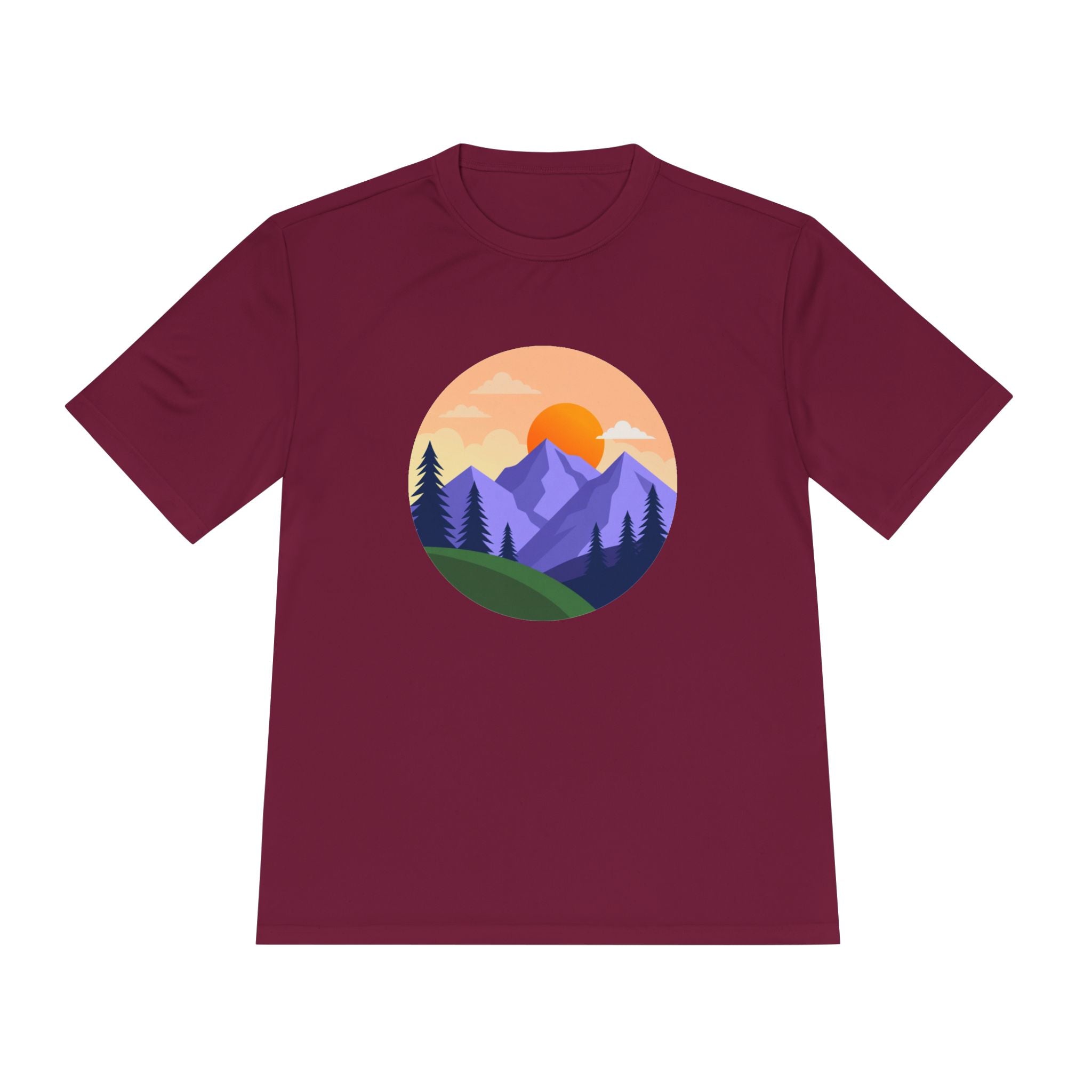 Retro PNW Tee — Colorful Pacific Northwest Graphic Shirt