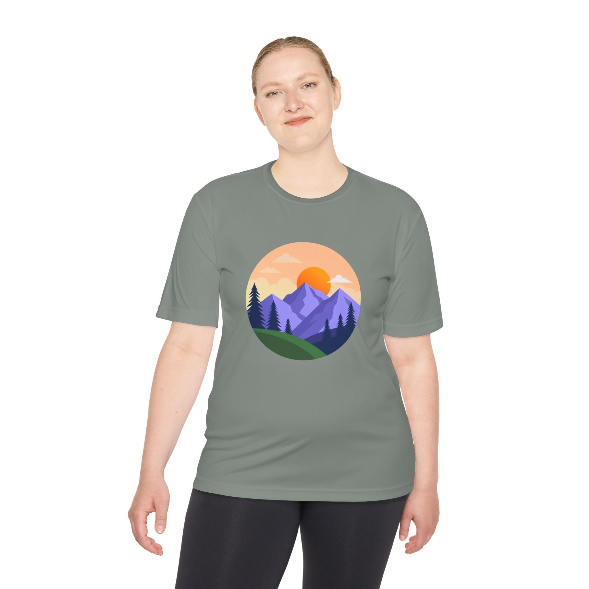 Retro PNW Tee — Colorful Pacific Northwest Graphic Shirt
