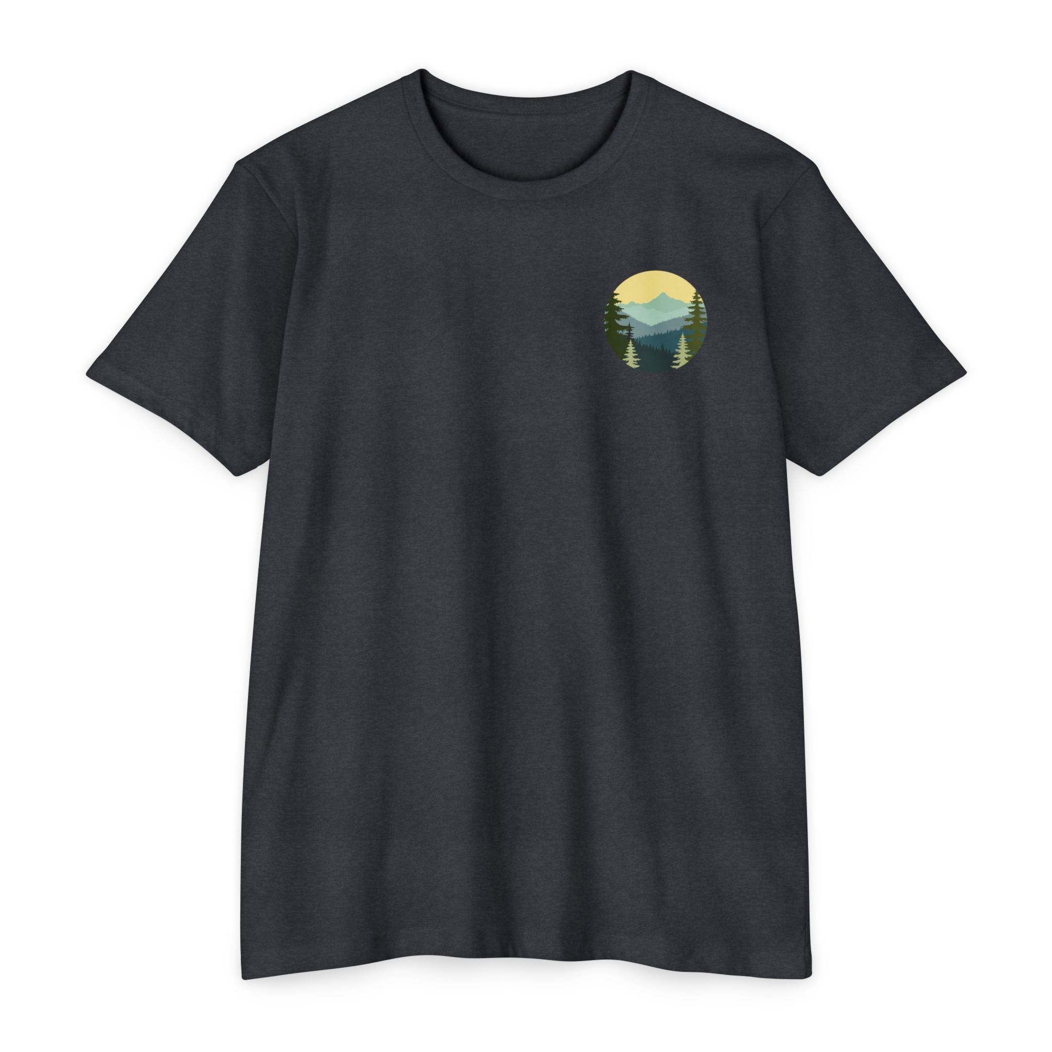 Pacific Northwest Retro Layered Mountains T-Shirt