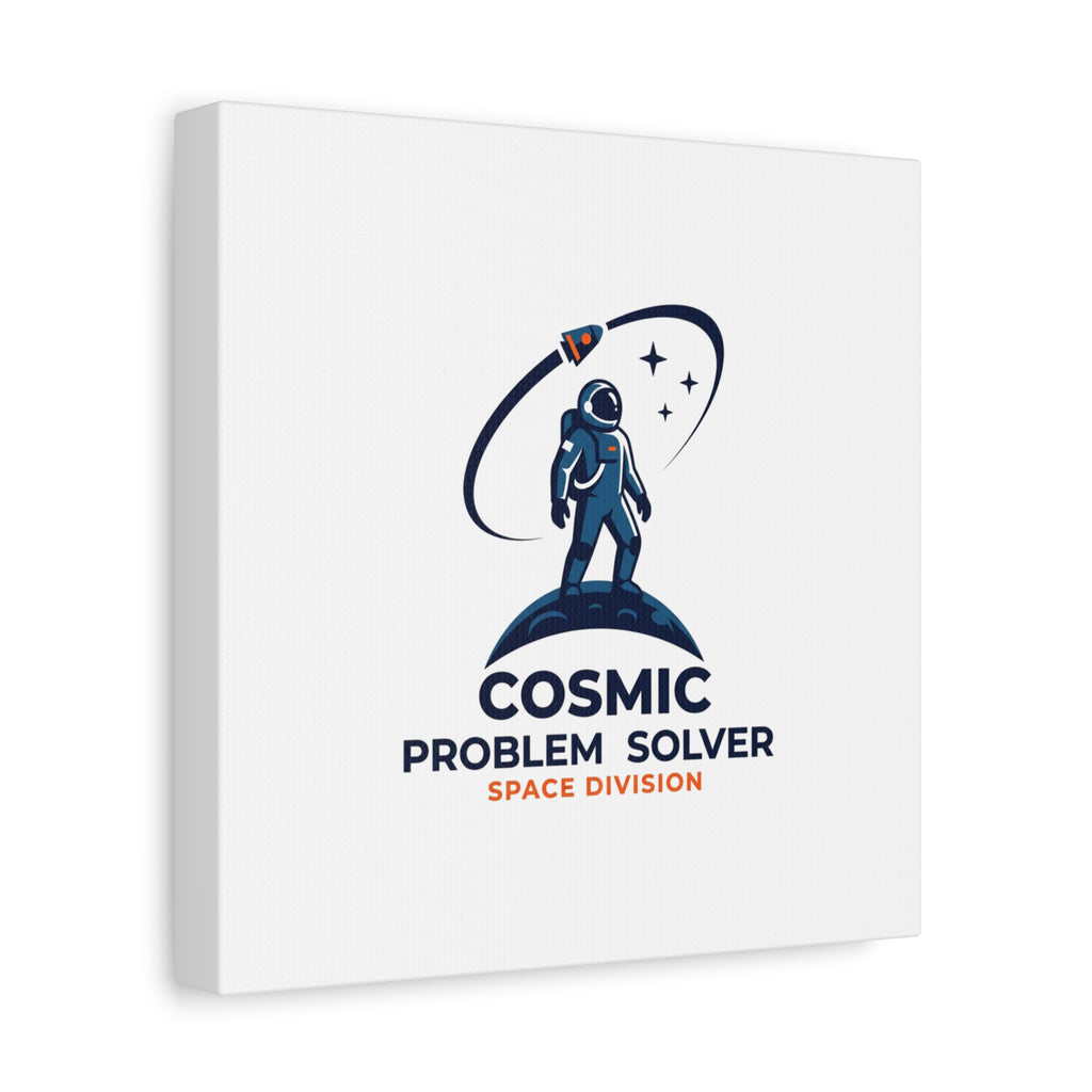 Cosmic Problem Solver Canvas | Space, Astronaut, Mission Patch