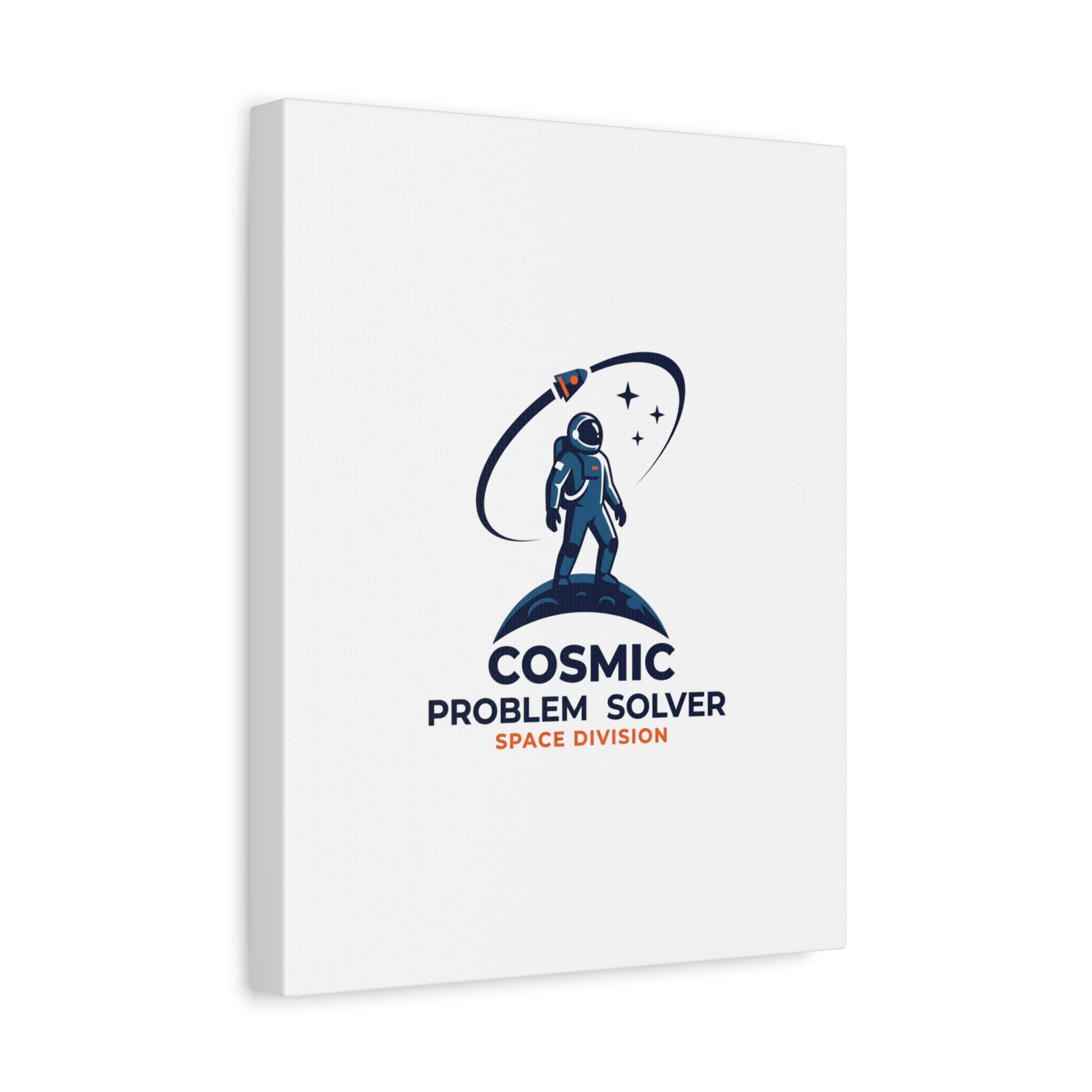 Cosmic Problem Solver Canvas | Space, Astronaut, Mission Patch