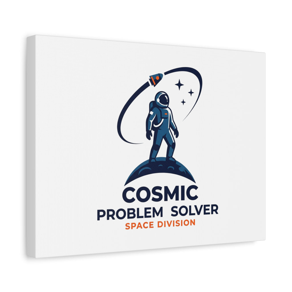 Cosmic Problem Solver Canvas | Space, Astronaut, Mission Patch