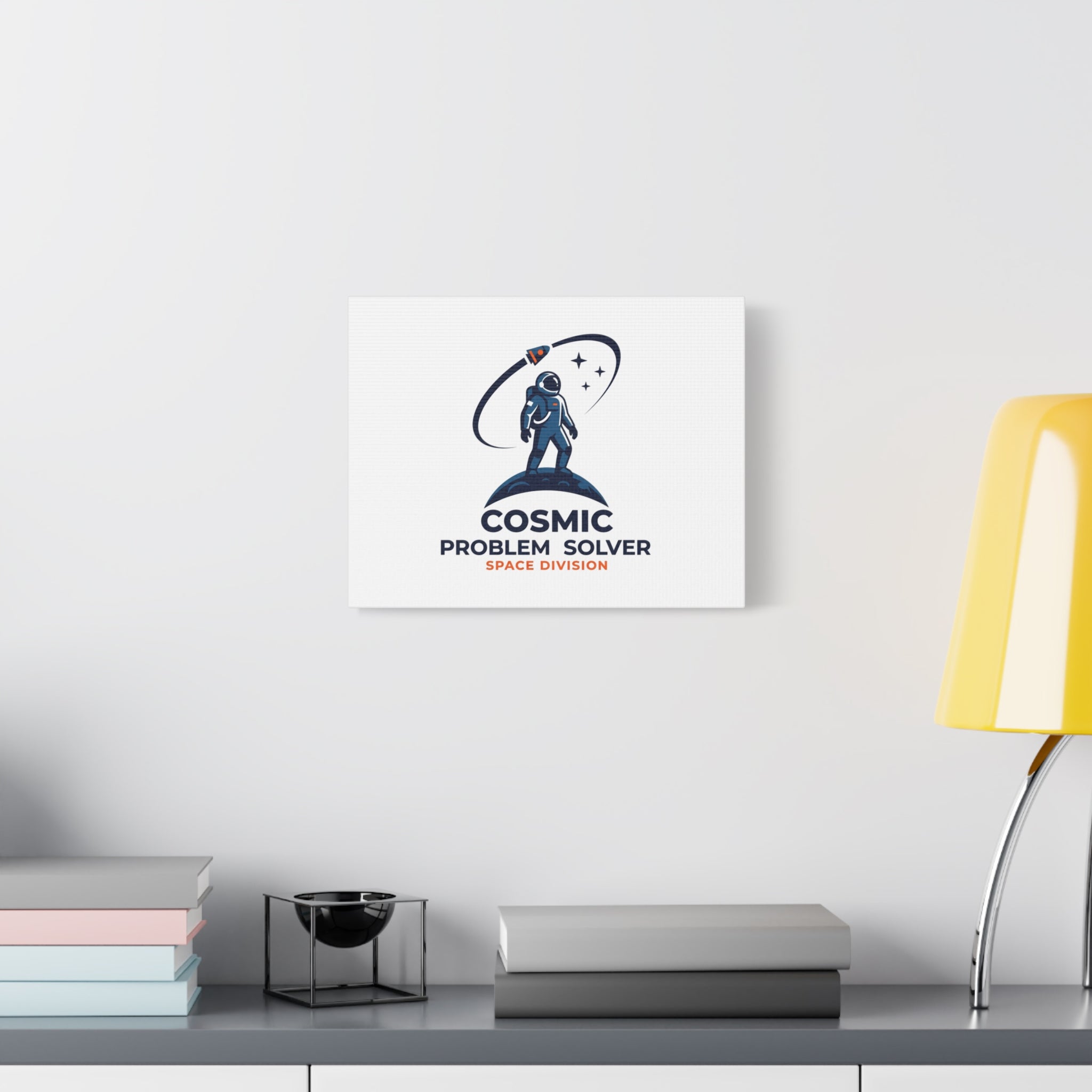 Cosmic Problem Solver Canvas | Space, Astronaut, Mission Patch