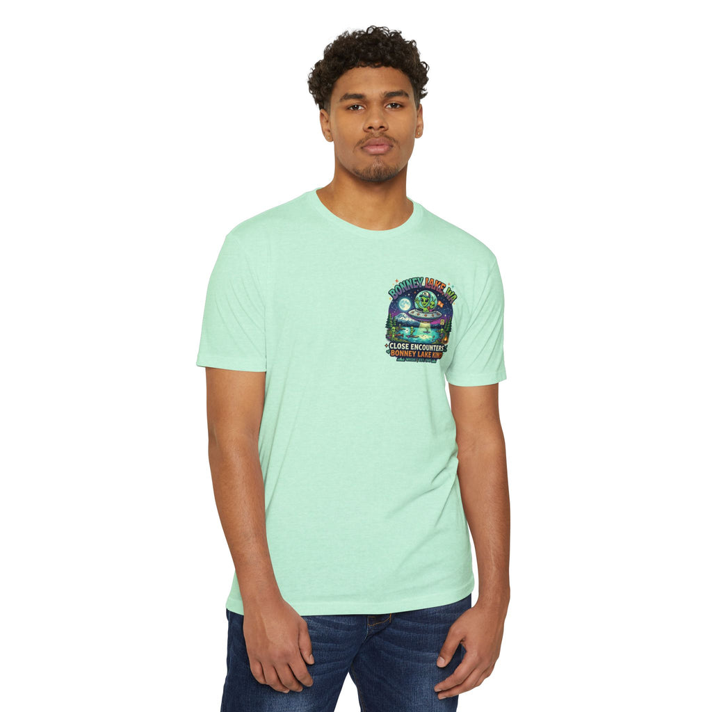 Bonney Lake WA UFO T-Shirt — "Close Encounters Bonney Lake Kind" Alien Graphic Tee
