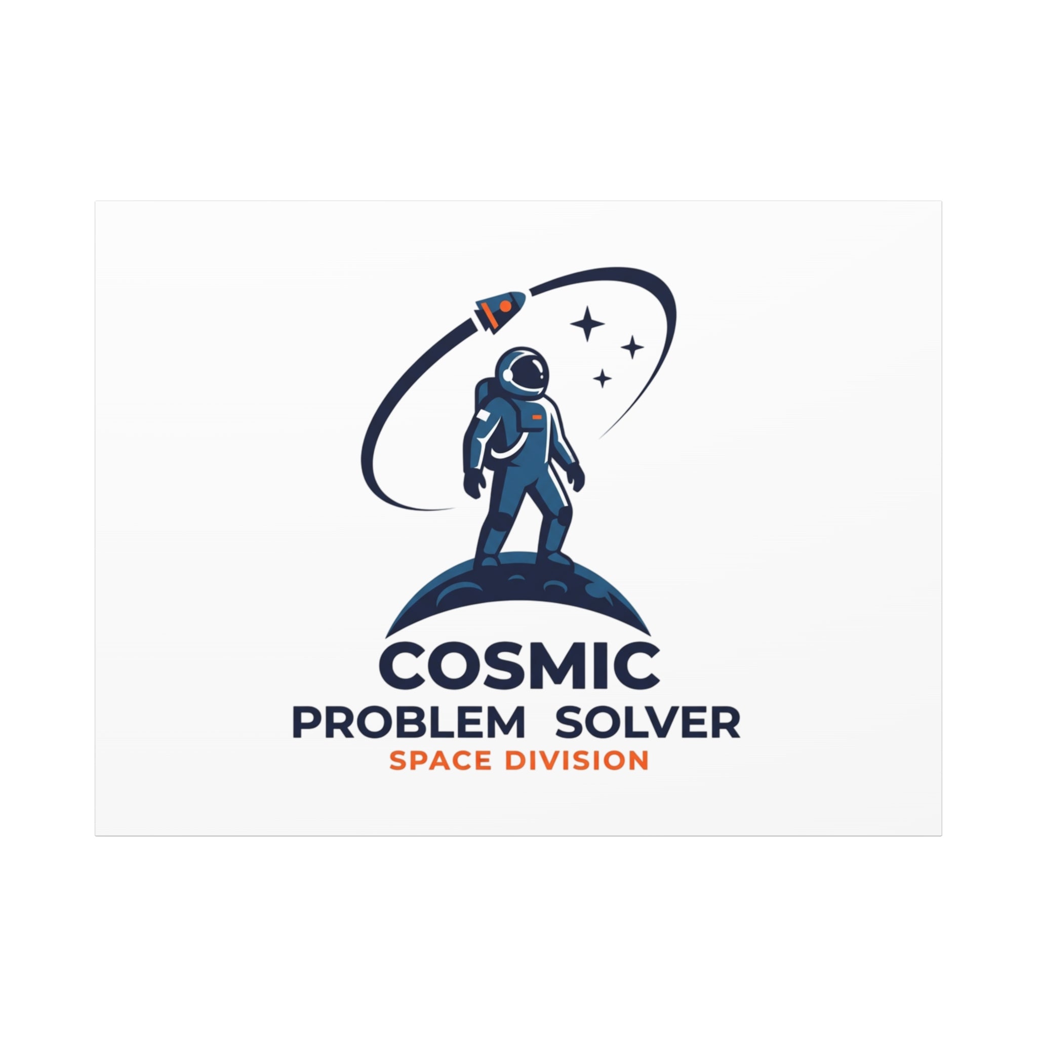 Cosmic Problem Solver Canvas | Space, Astronaut, Mission Patch