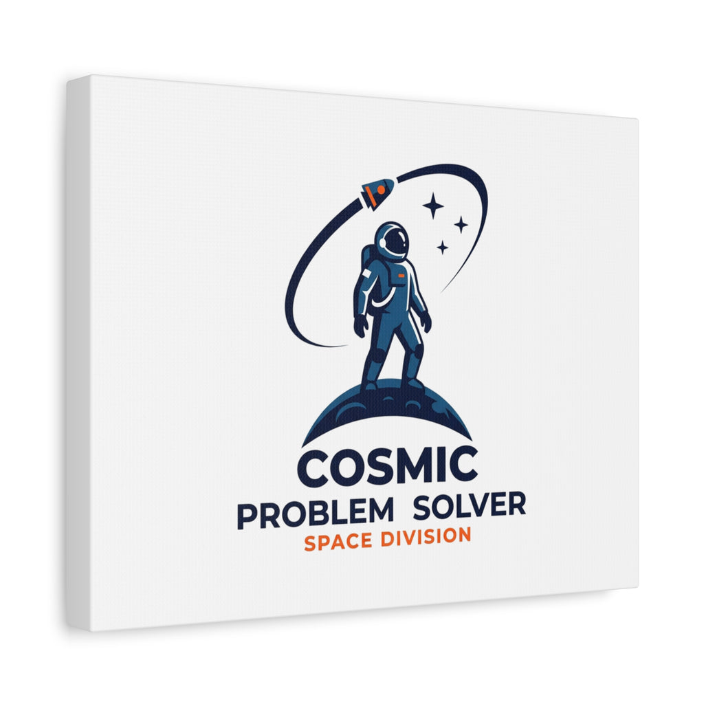 Cosmic Problem Solver Canvas | Space, Astronaut, Mission Patch