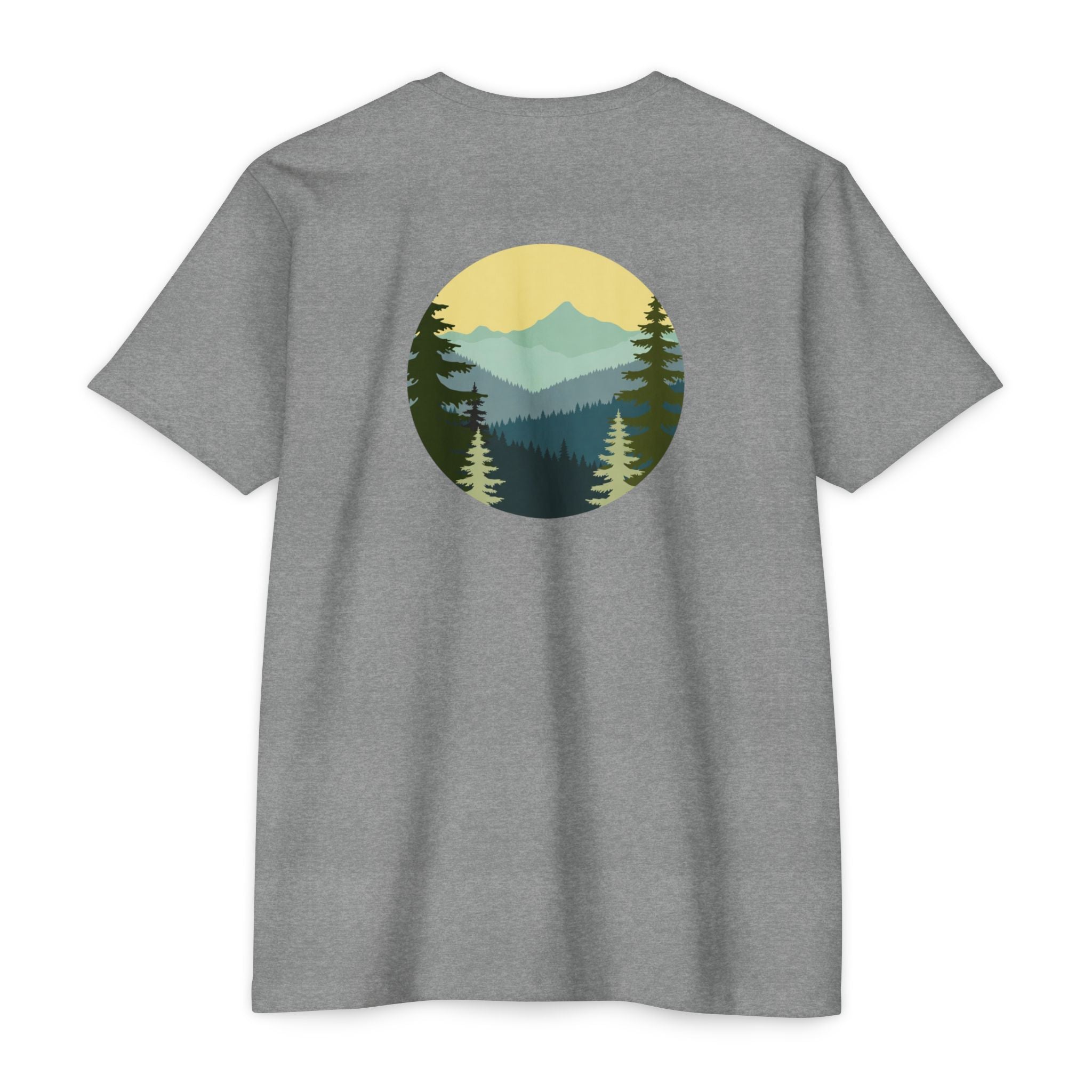 Pacific Northwest Retro Layered Mountains T-Shirt