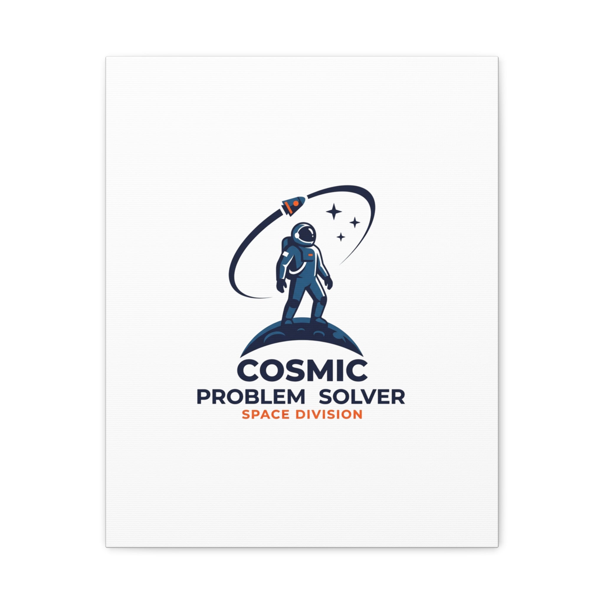 Cosmic Problem Solver Canvas | Space, Astronaut, Mission Patch