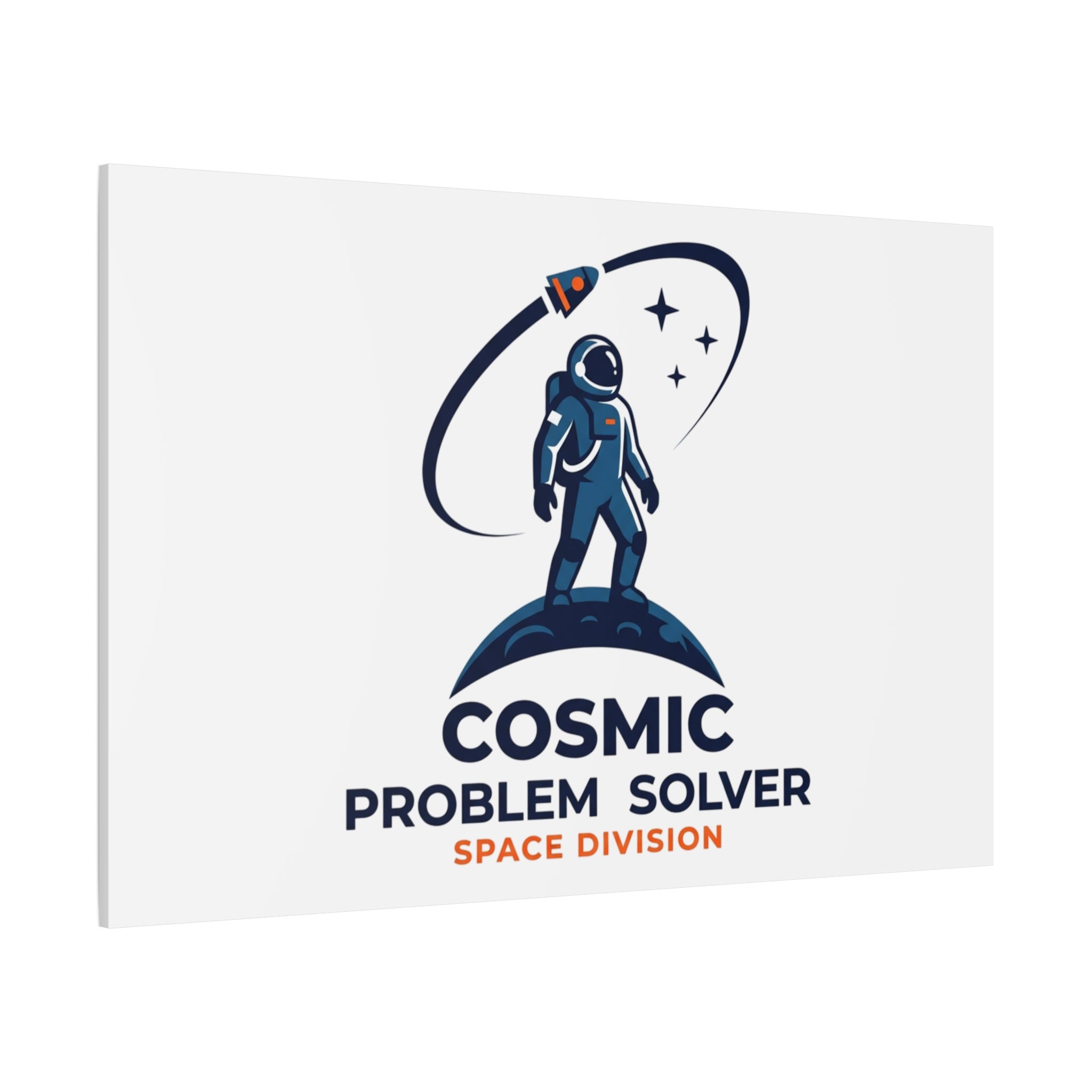 Cosmic Problem Solver Canvas | Space, Astronaut, Mission Patch