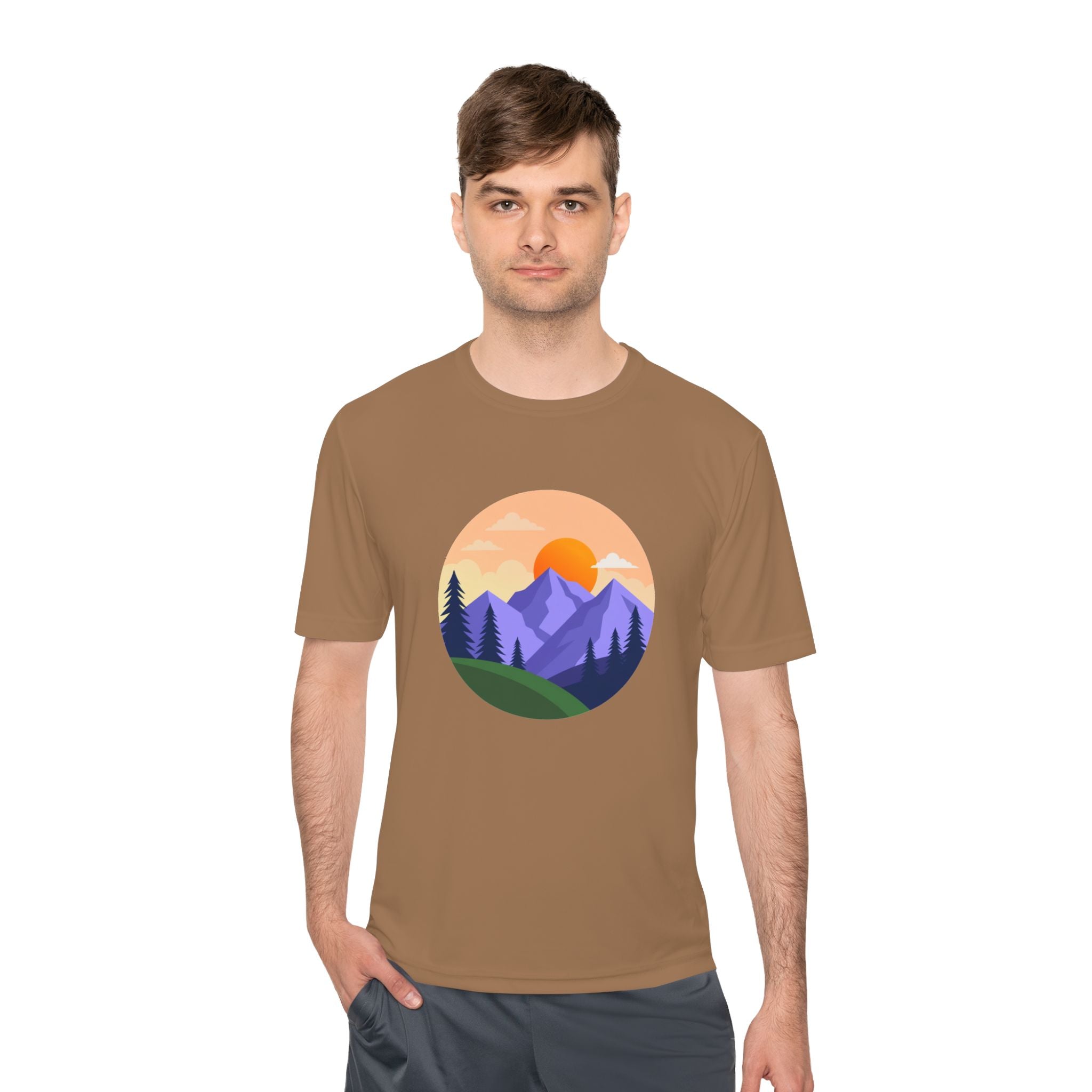 Retro PNW Tee — Colorful Pacific Northwest Graphic Shirt