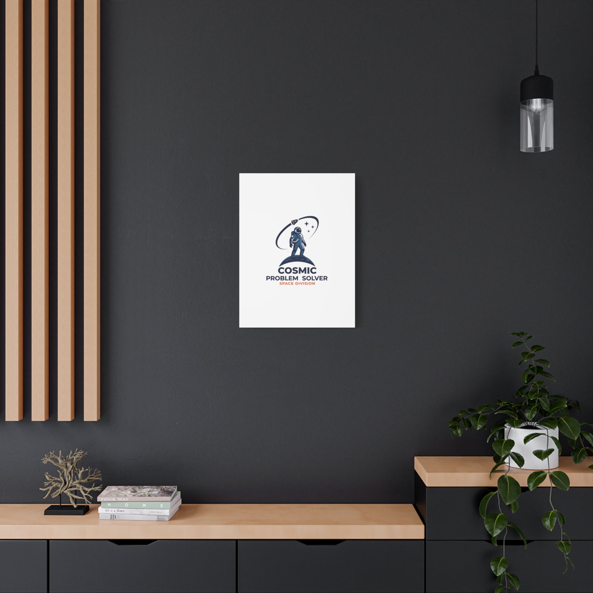 Cosmic Problem Solver Canvas | Space, Astronaut, Mission Patch